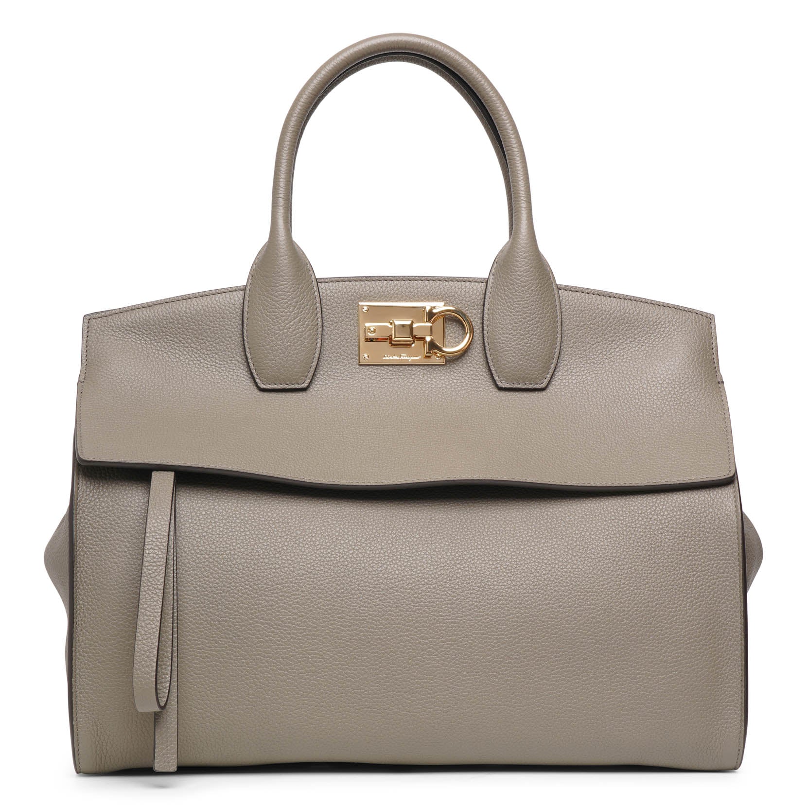 The Studio Soft olive leather bag