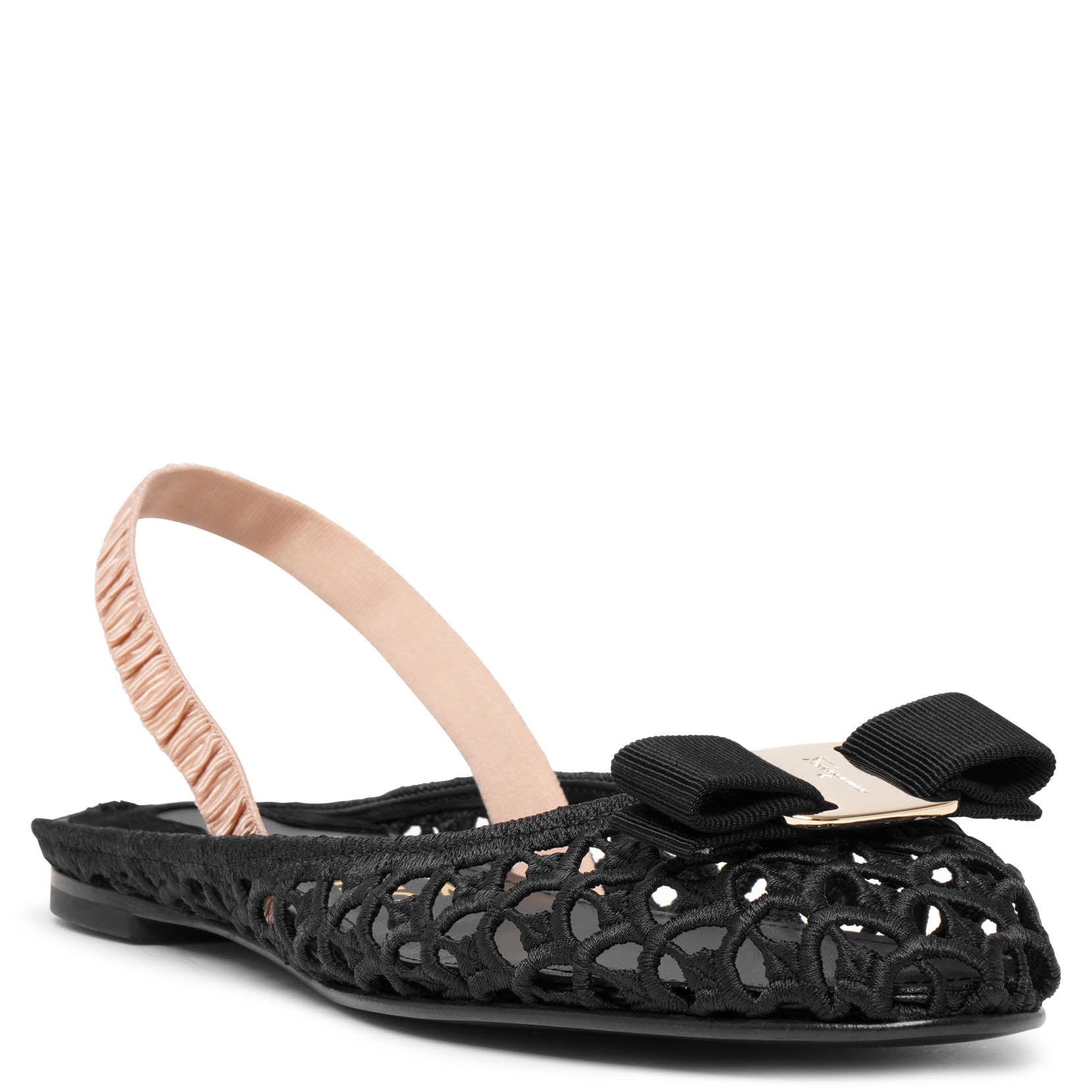Varina sling macrame ballerinas