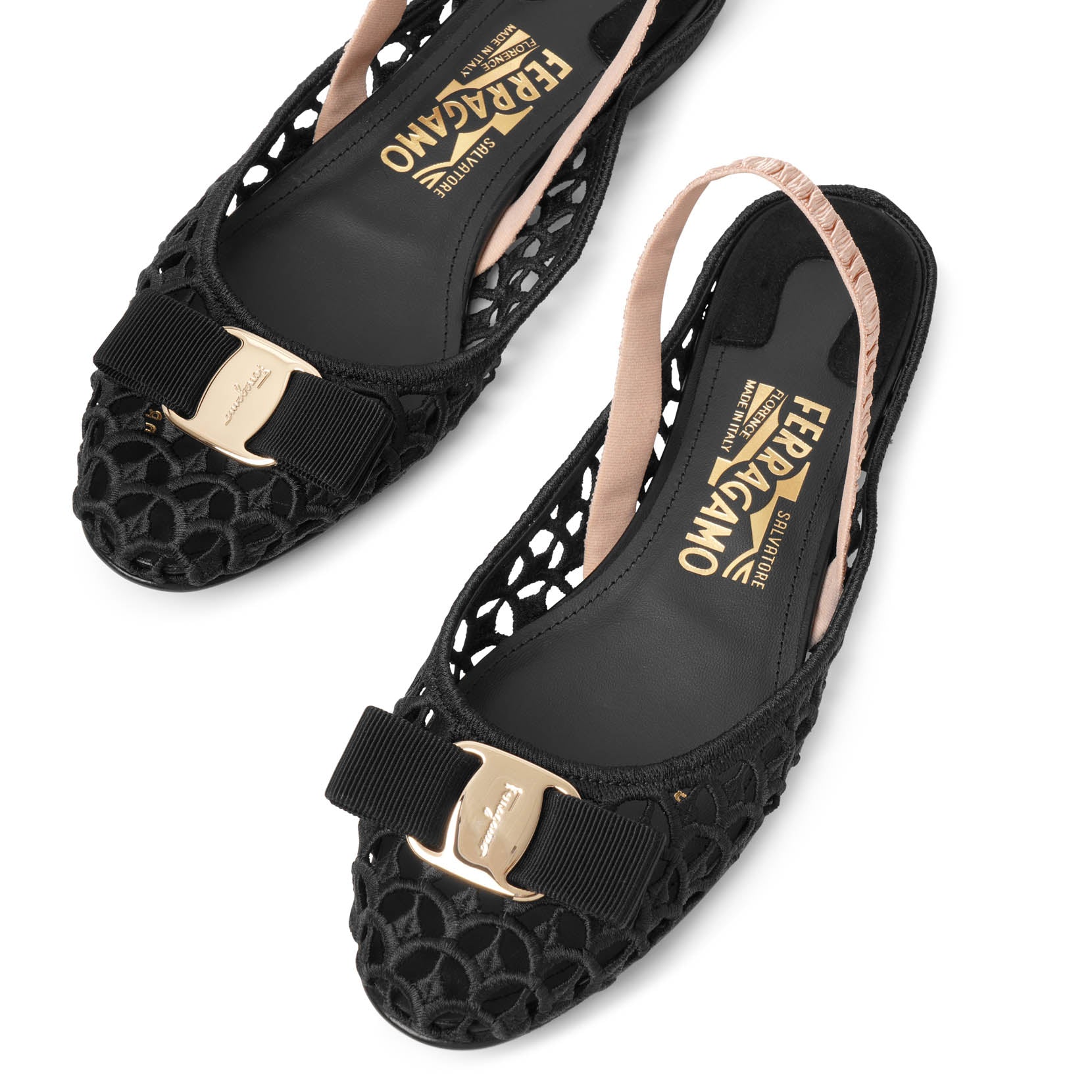 Varina sling macrame ballerinas