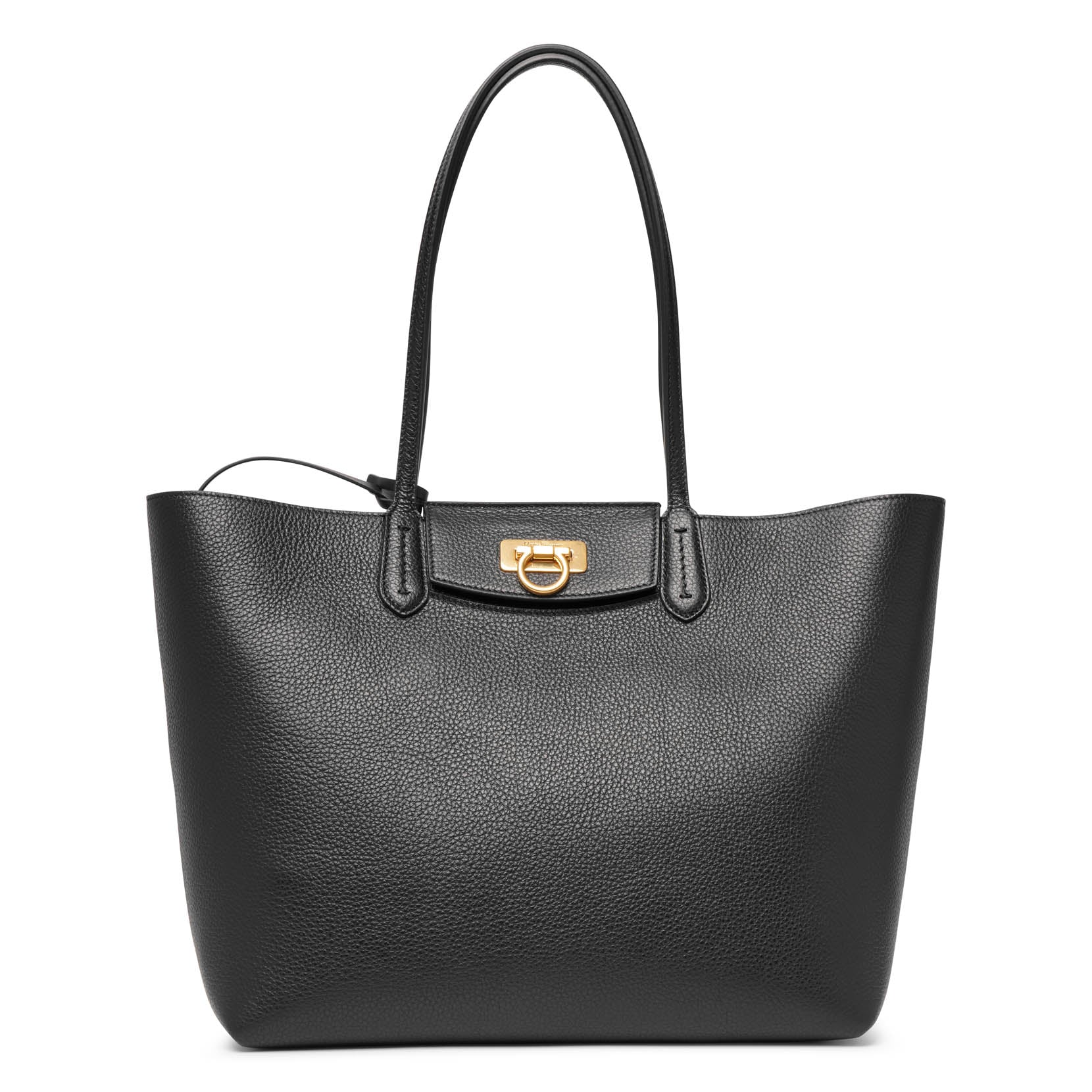 Travel black tote bag