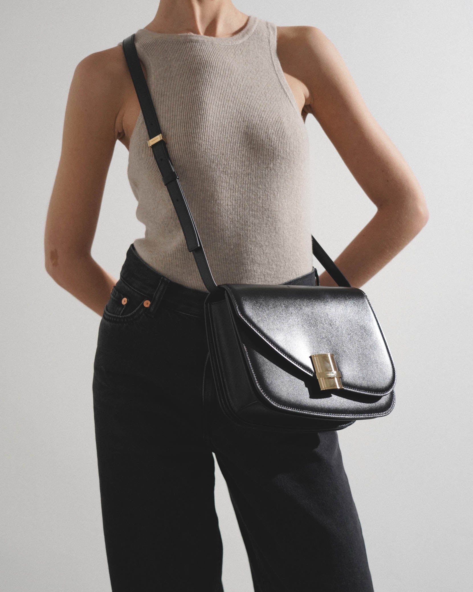 Fiamma medium black bag