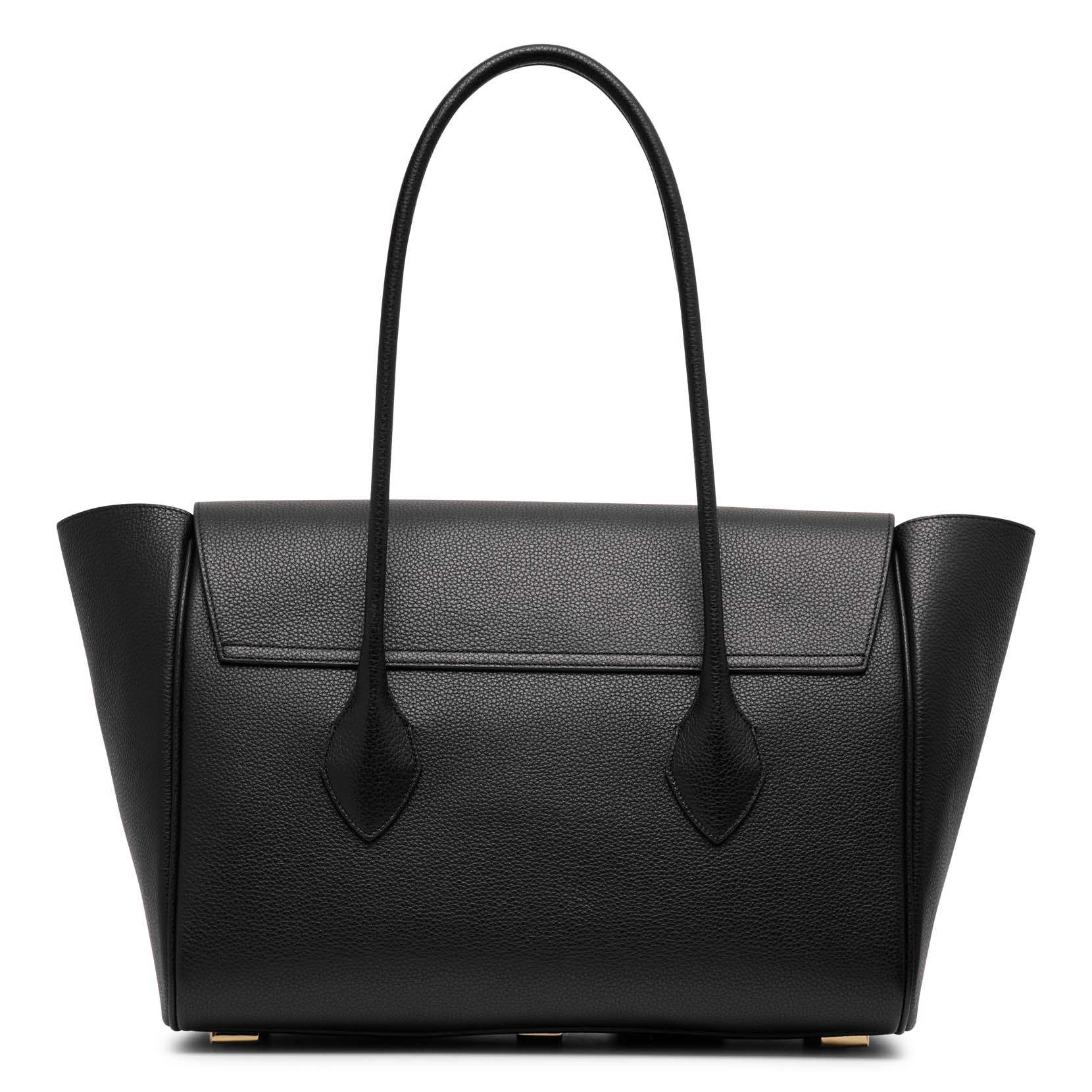 Classic black tote bag