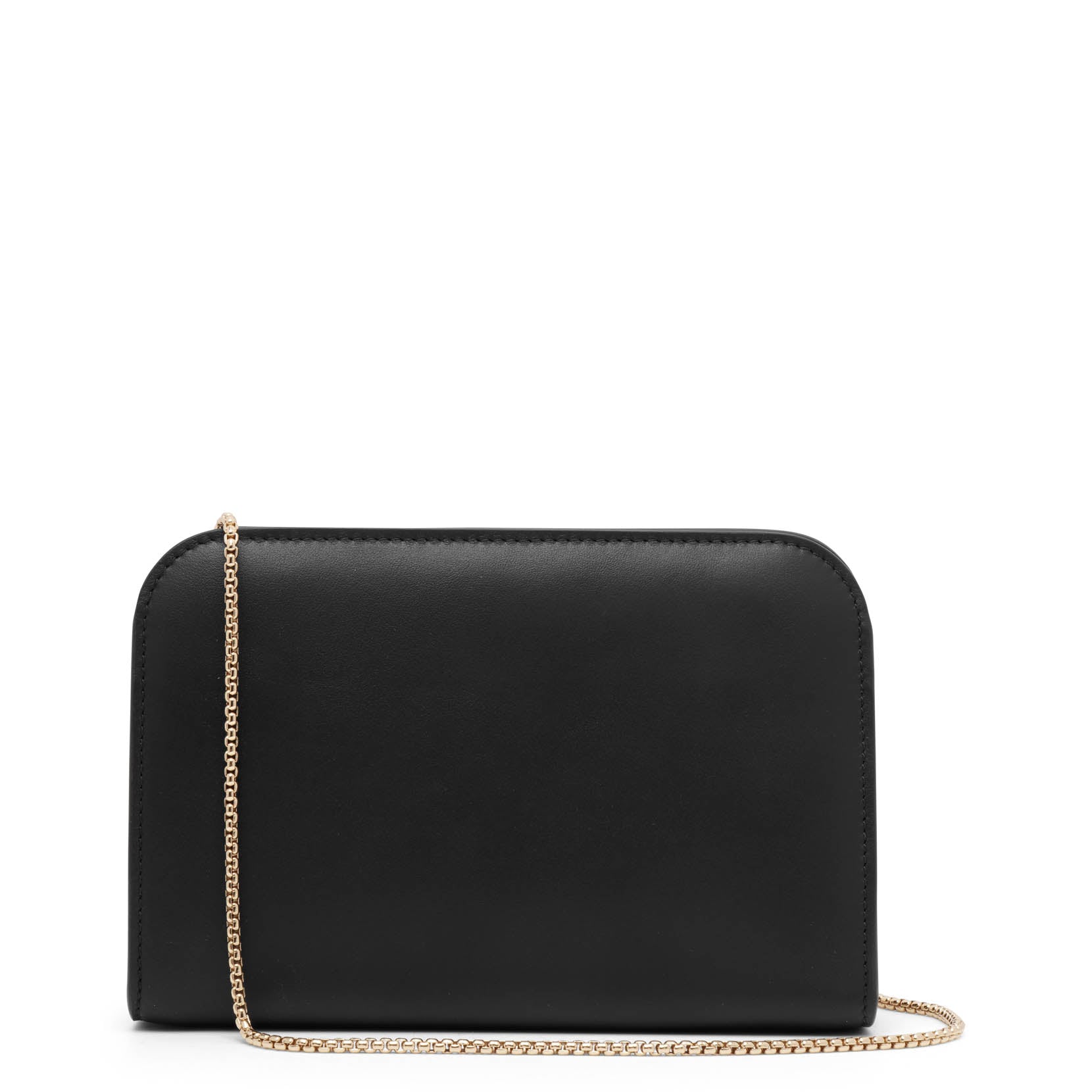 Diana black mini clutch