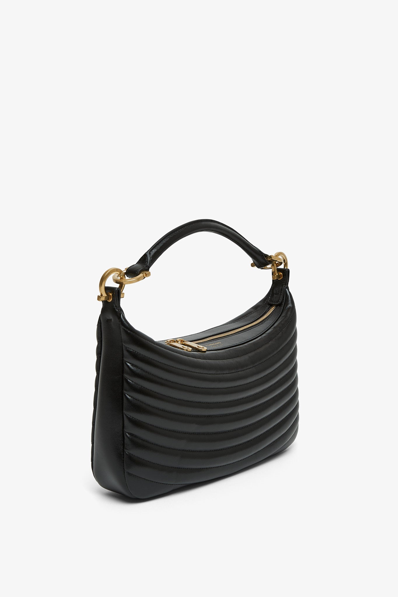 Quilted black bag