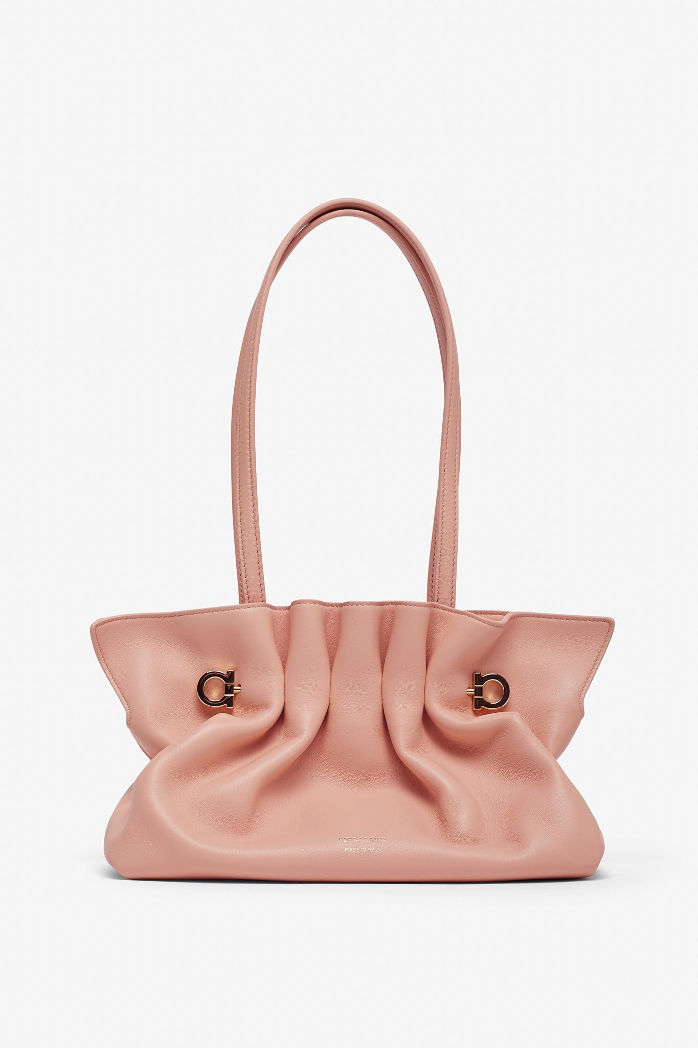 Pierce small pink leather bag