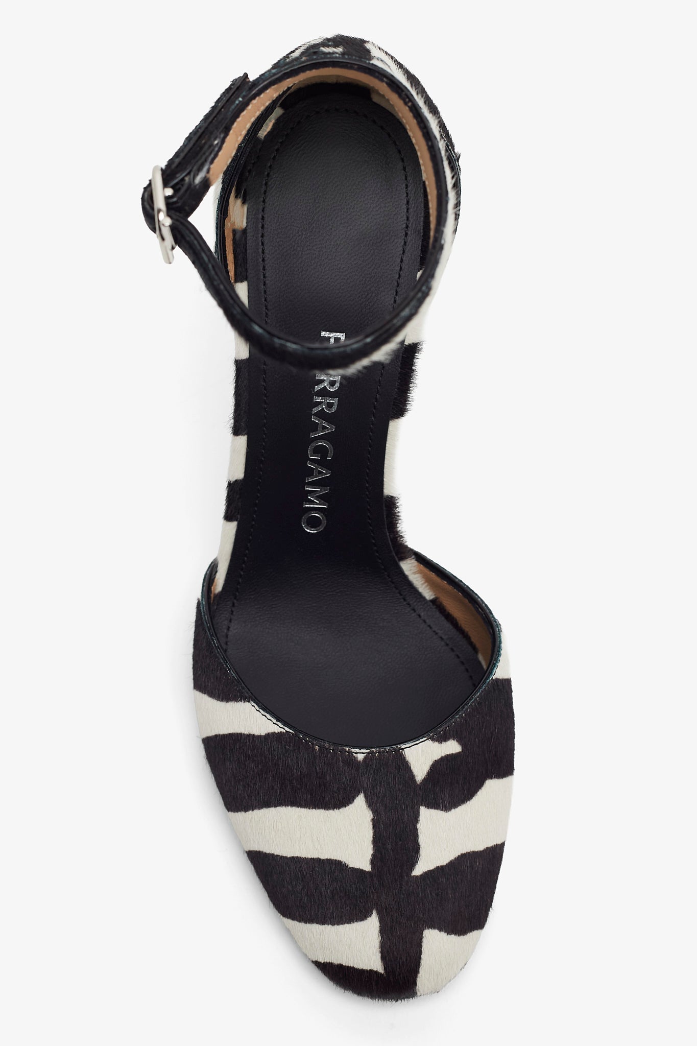 Maily 95 white and black sandals