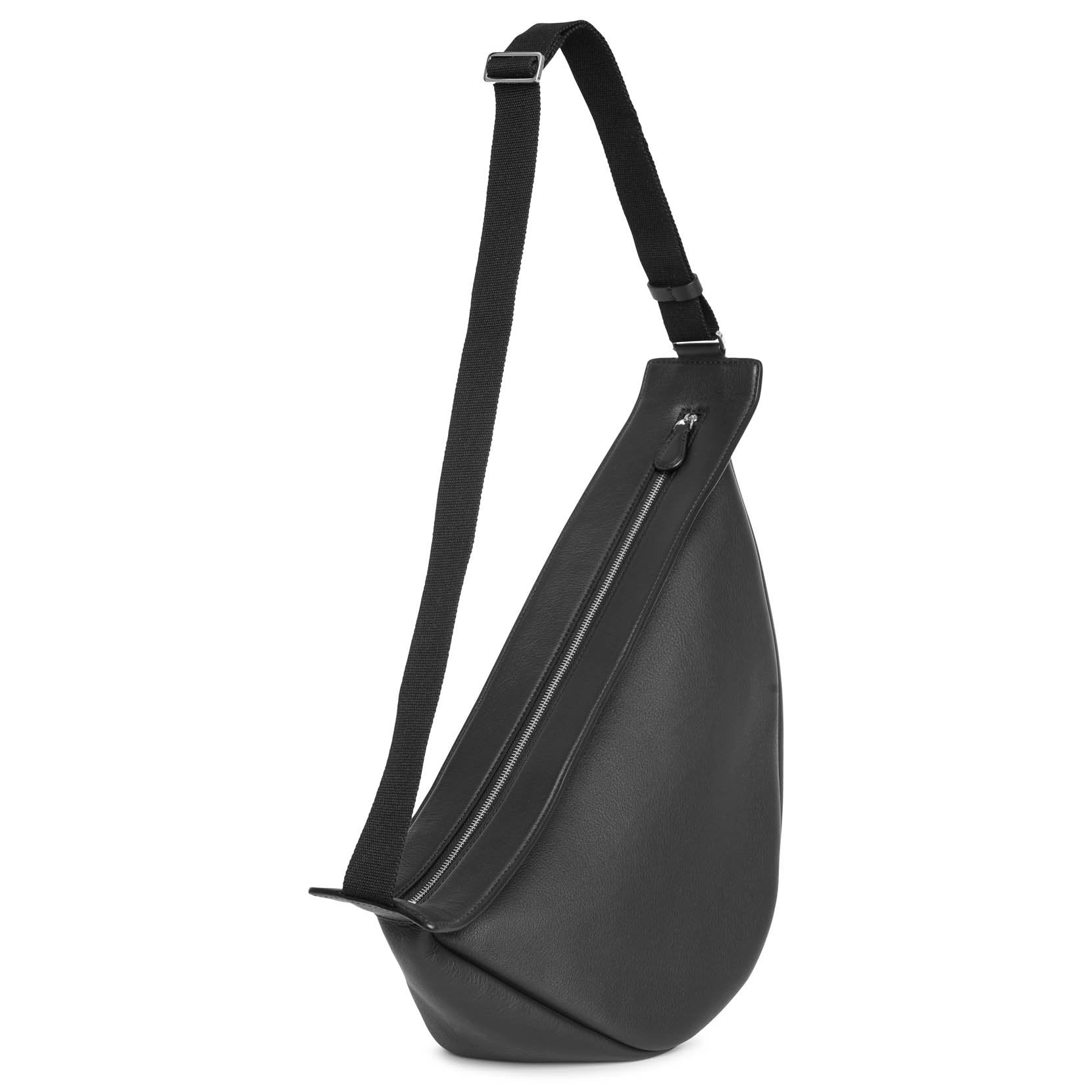 Slouchy banana large black shoulder bag