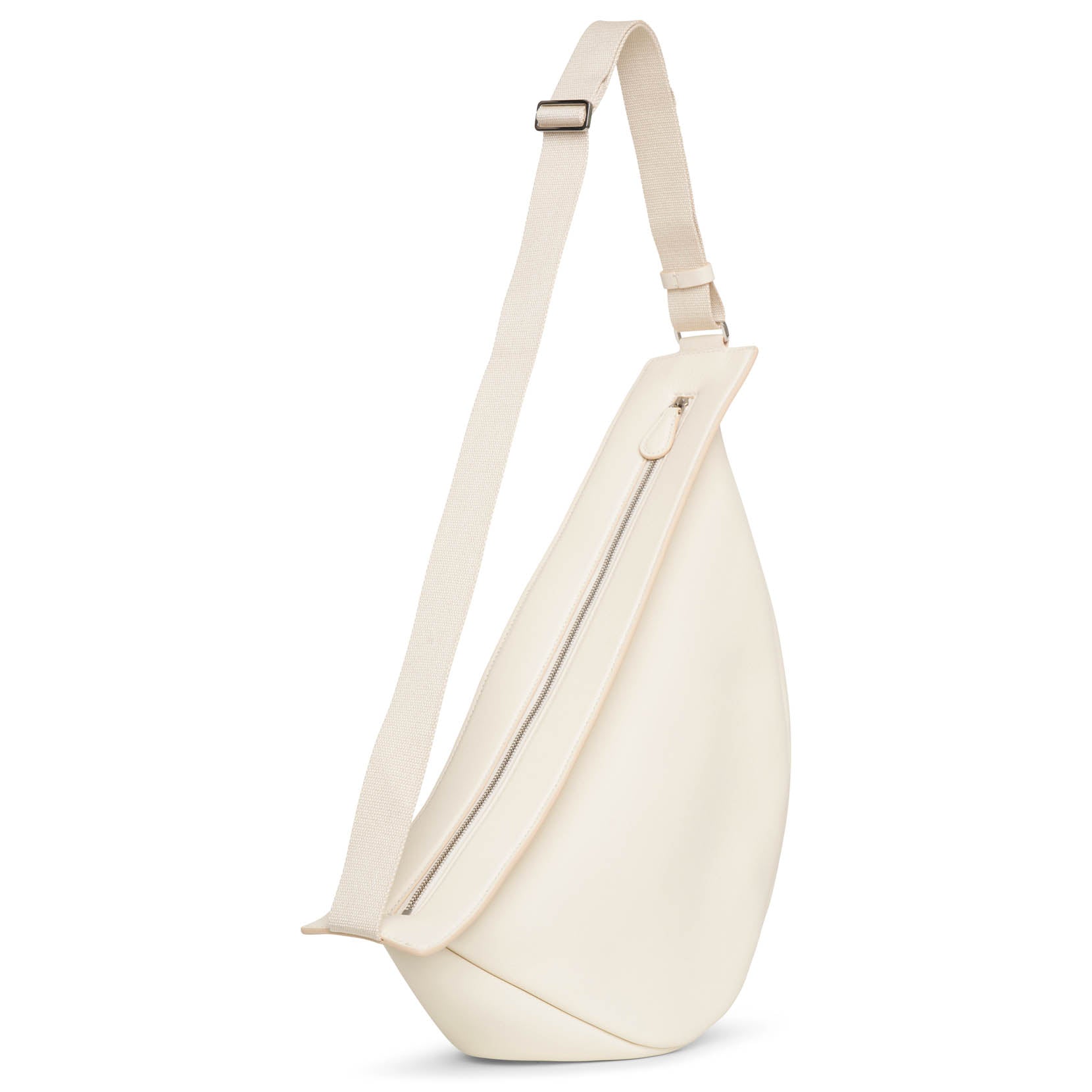 Slouchy banana large white shoulder bag