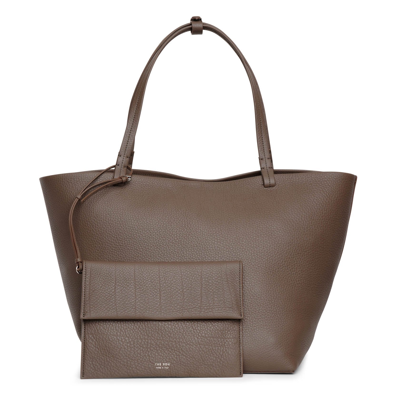 Park tote 3 brown leather bag