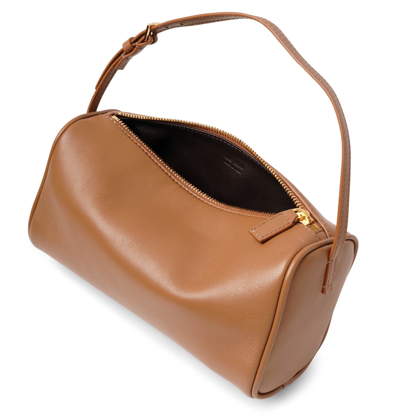 90s taupe leather bag