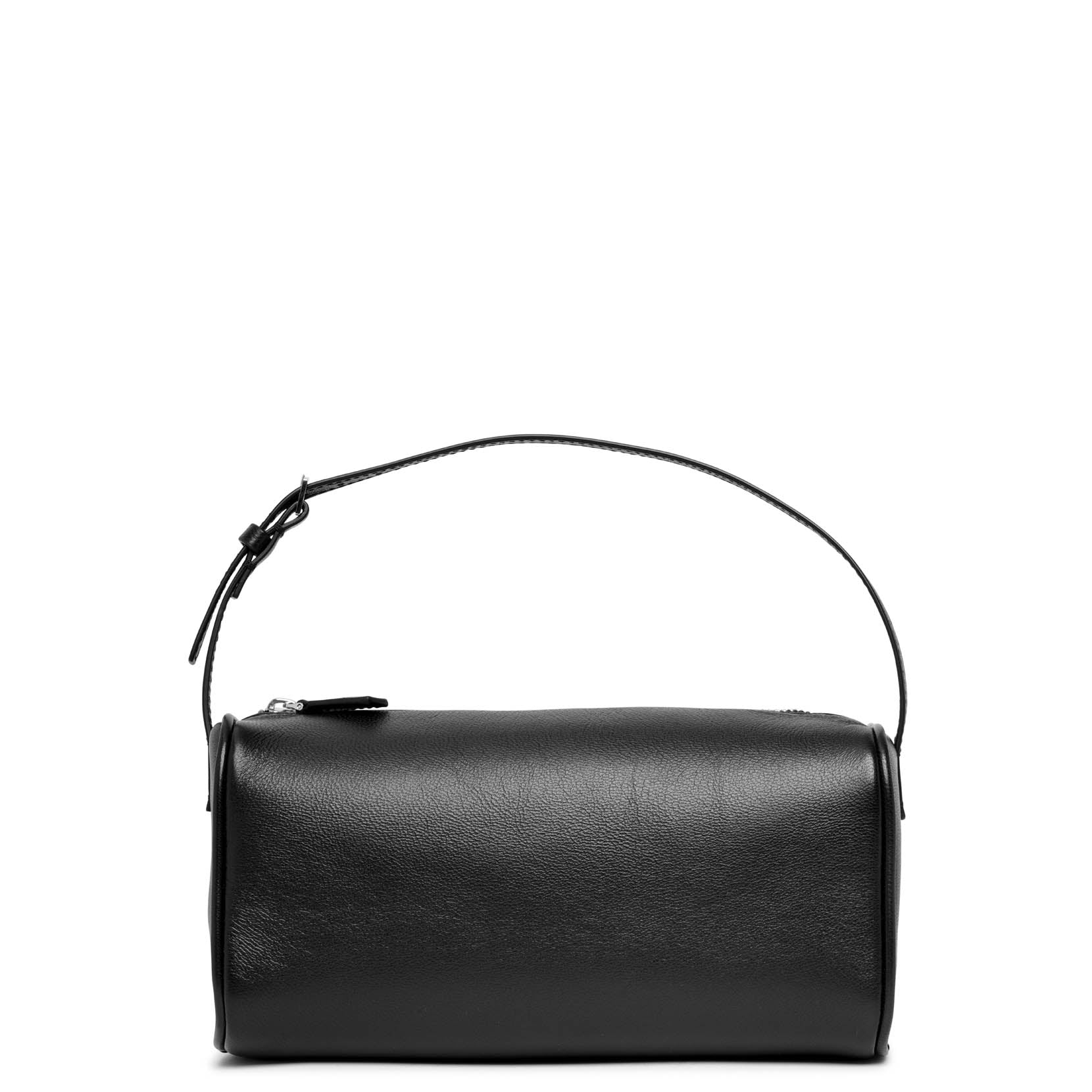 90s black leather bag