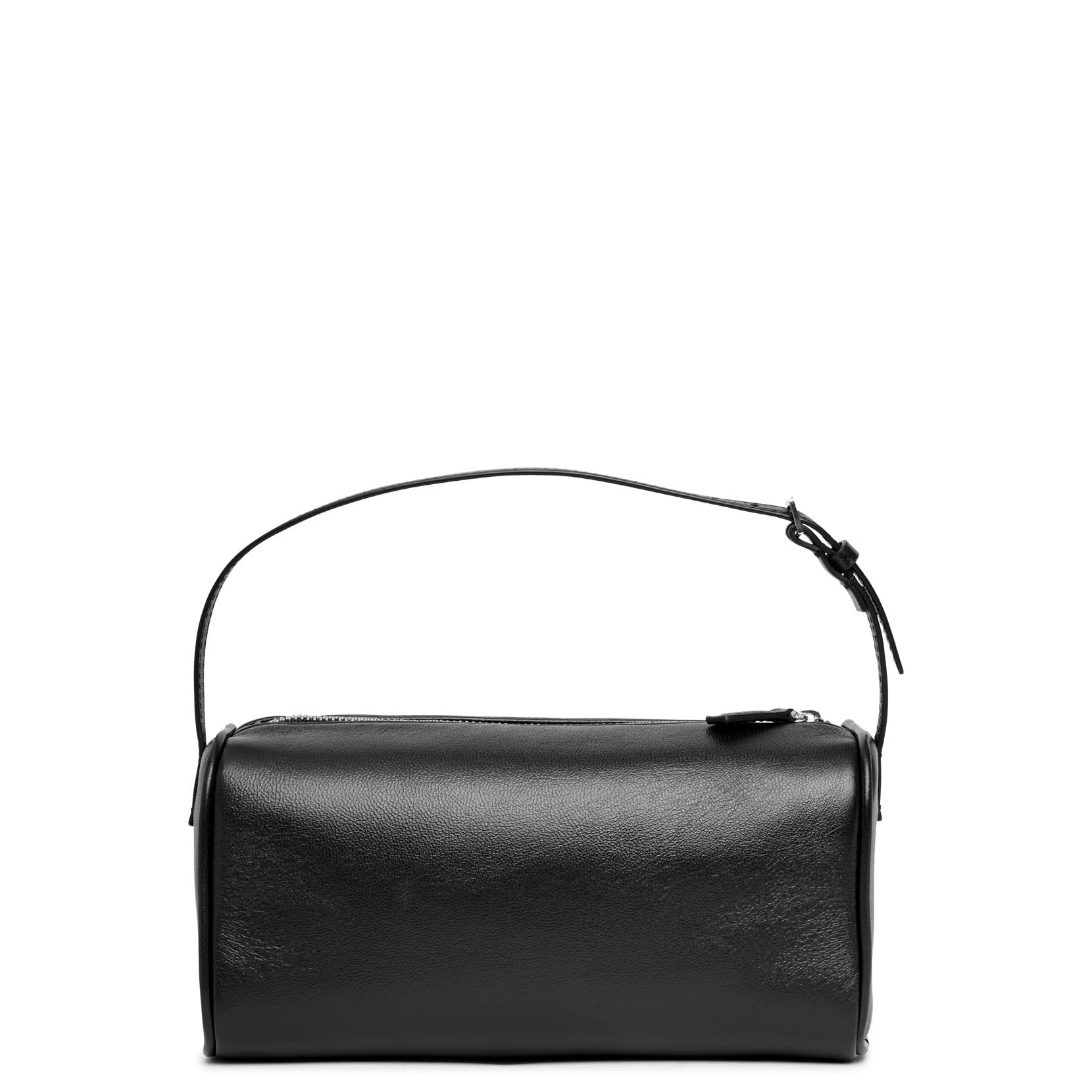 90s black leather bag