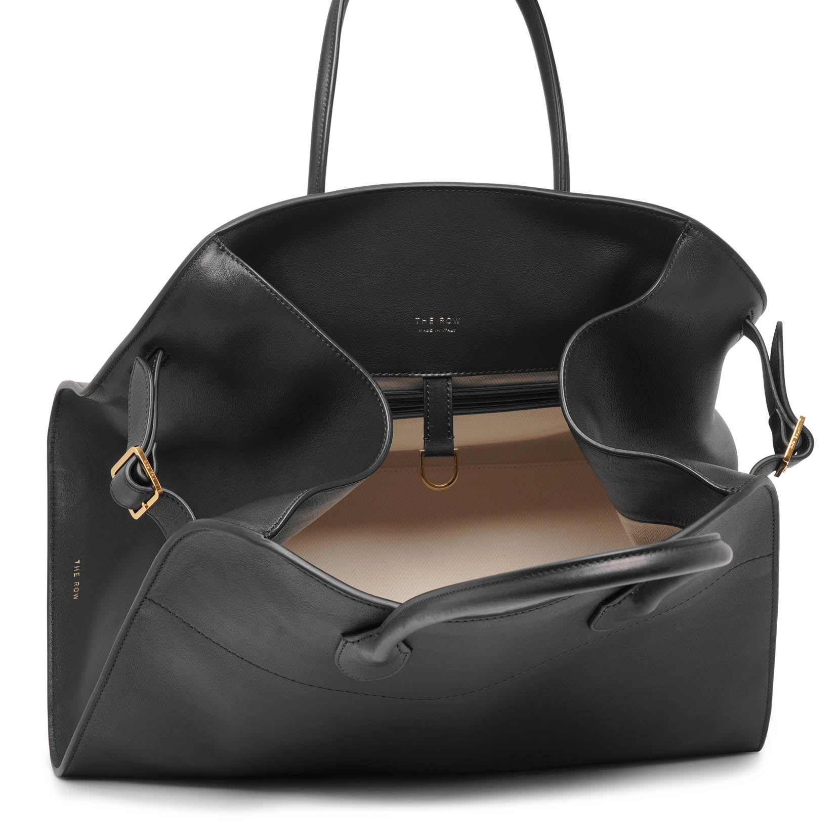 Soft Margaux 15 black leather bag