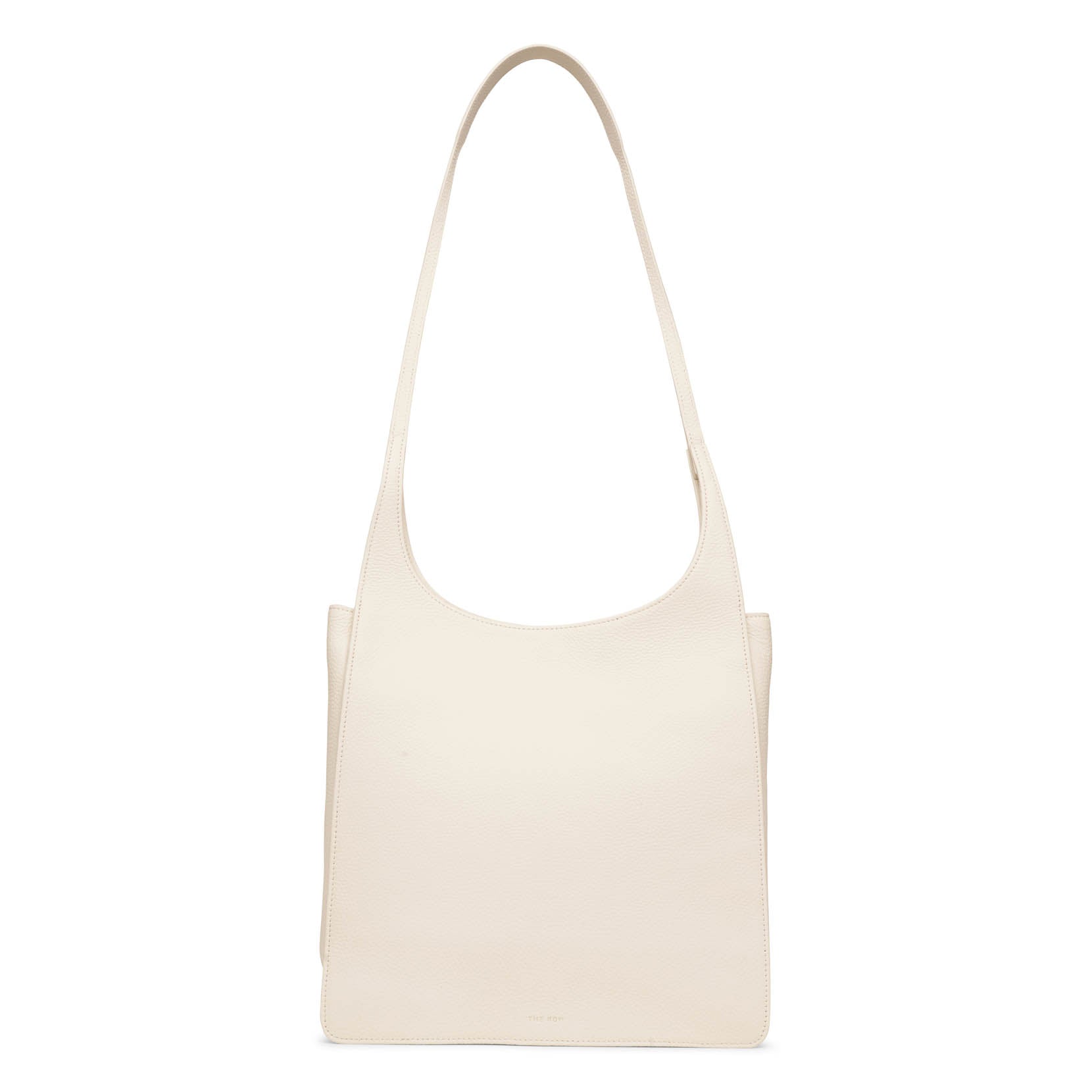 Jules ivory leather tote bag