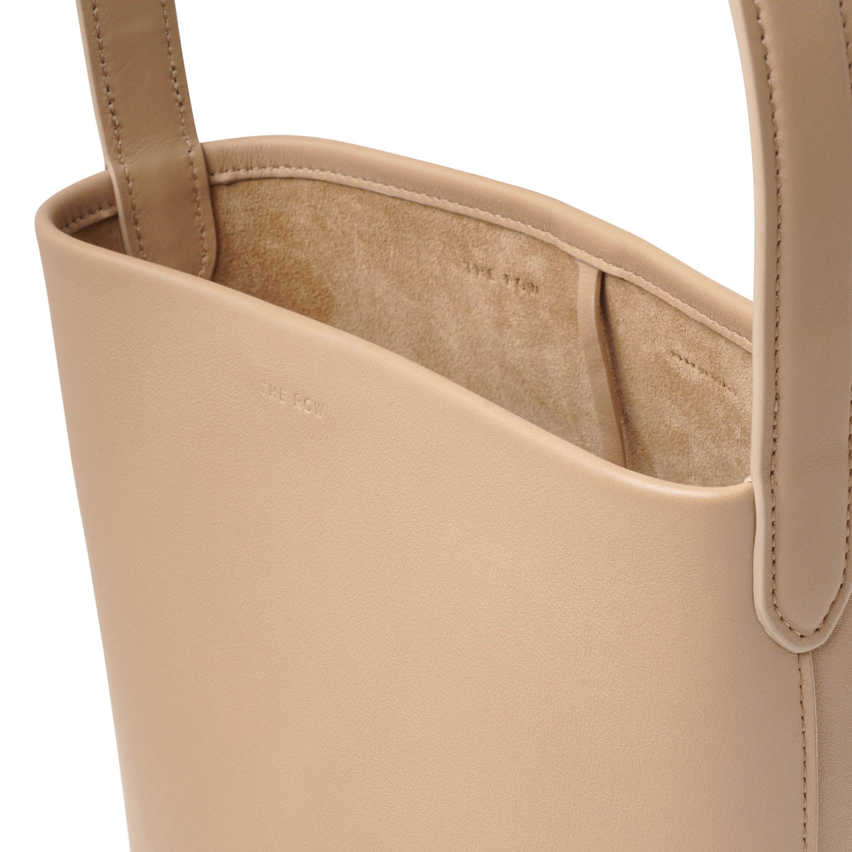 Small N/S Park light beige tote bag