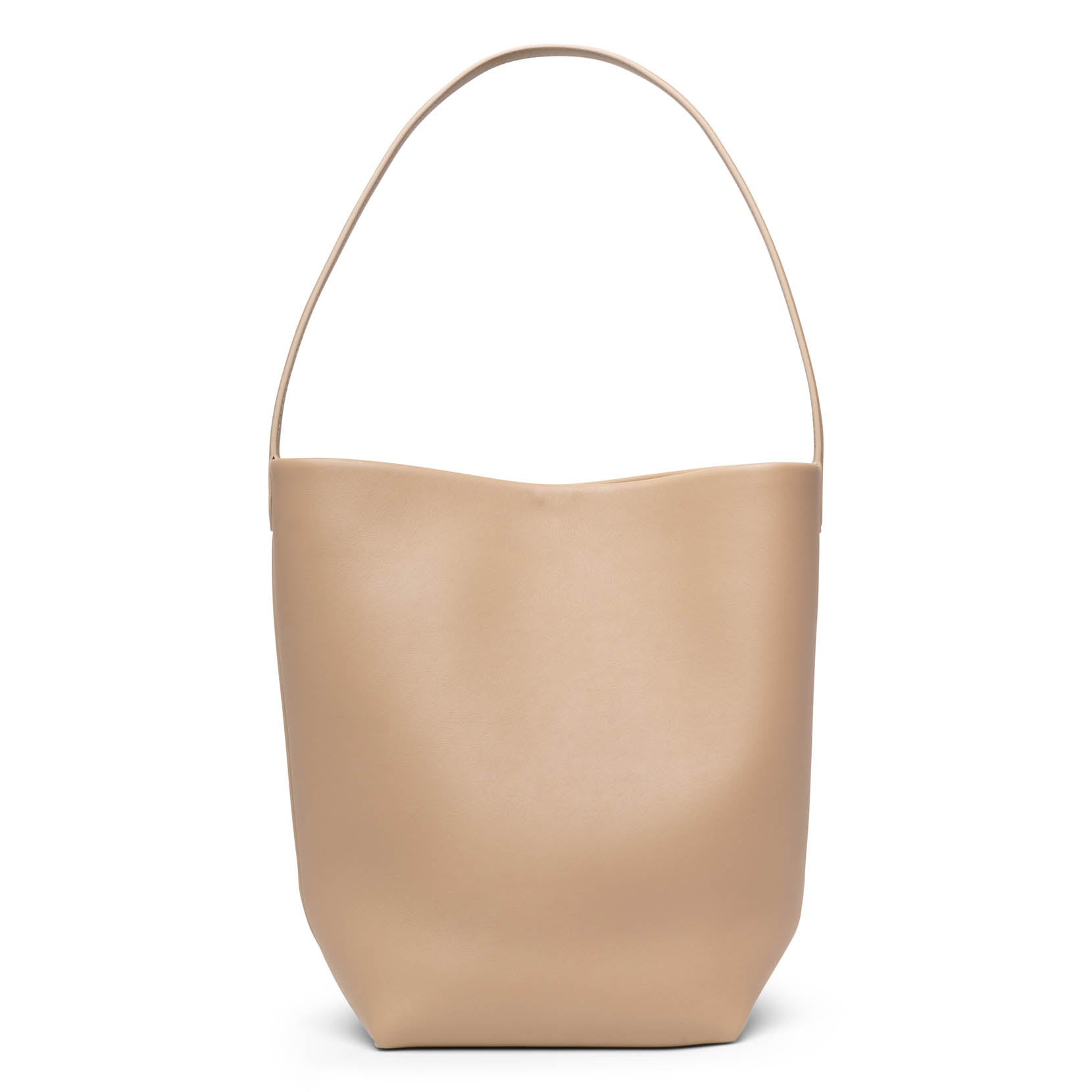 Medium N/S Park light beige tote bag
