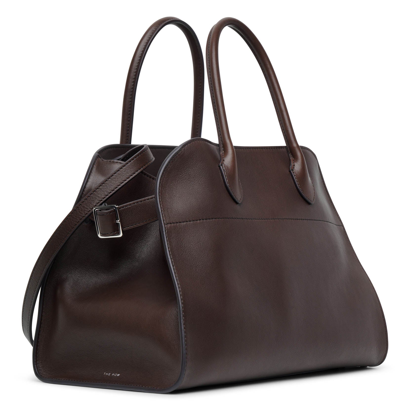 Soft Margaux 12 dark brown leather bag