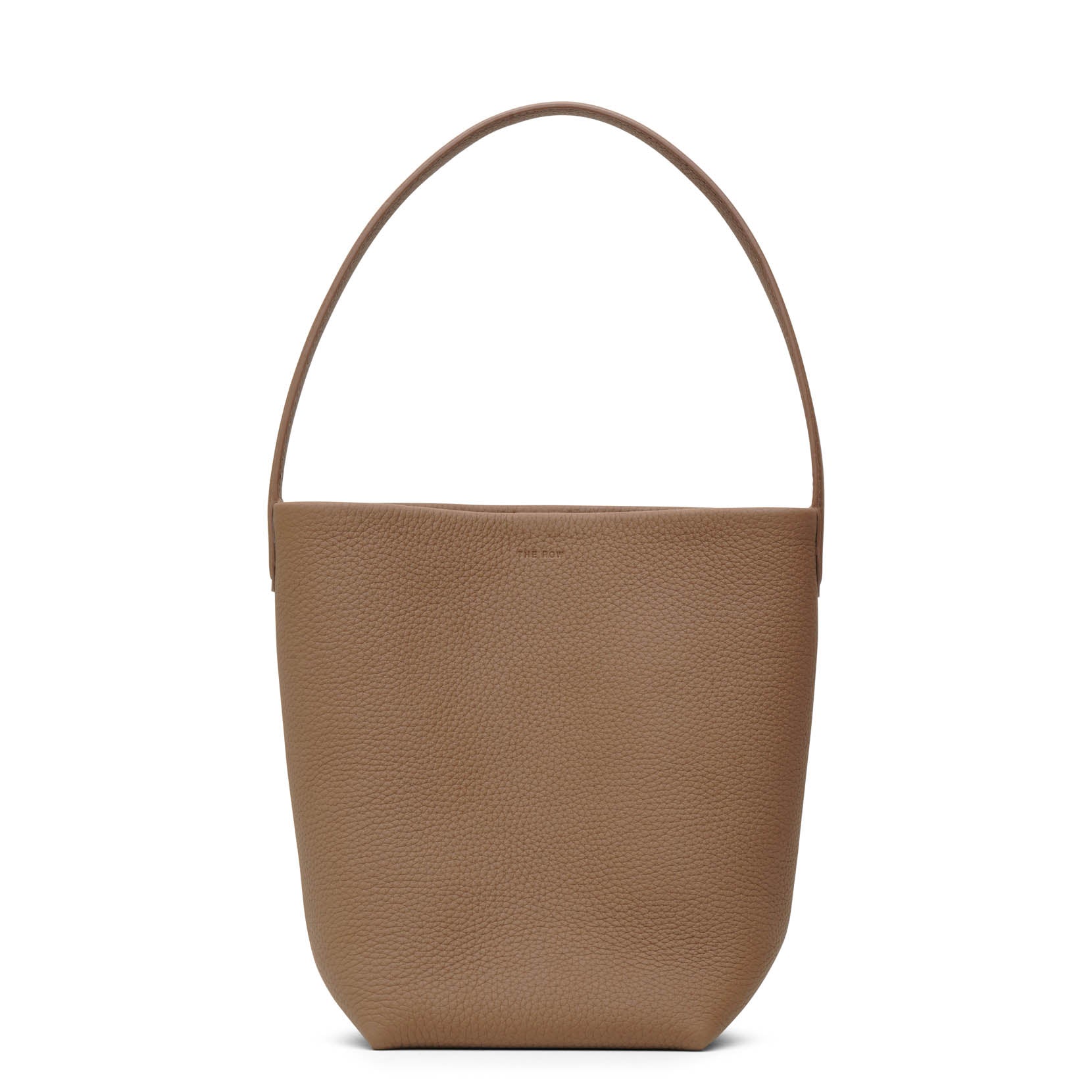 Small N/S park taupe matte grain tote bag