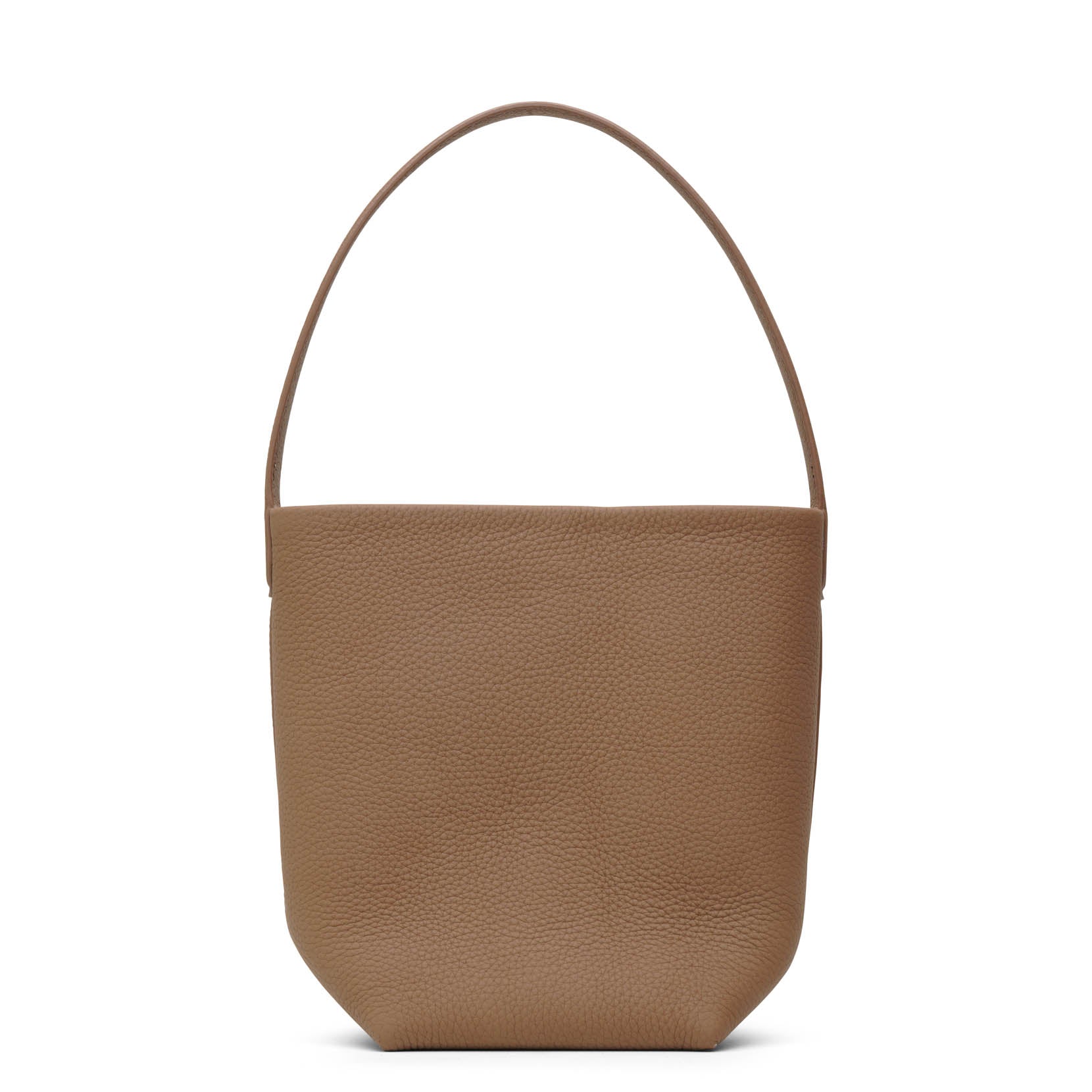 Small N/S park taupe matte grain tote bag