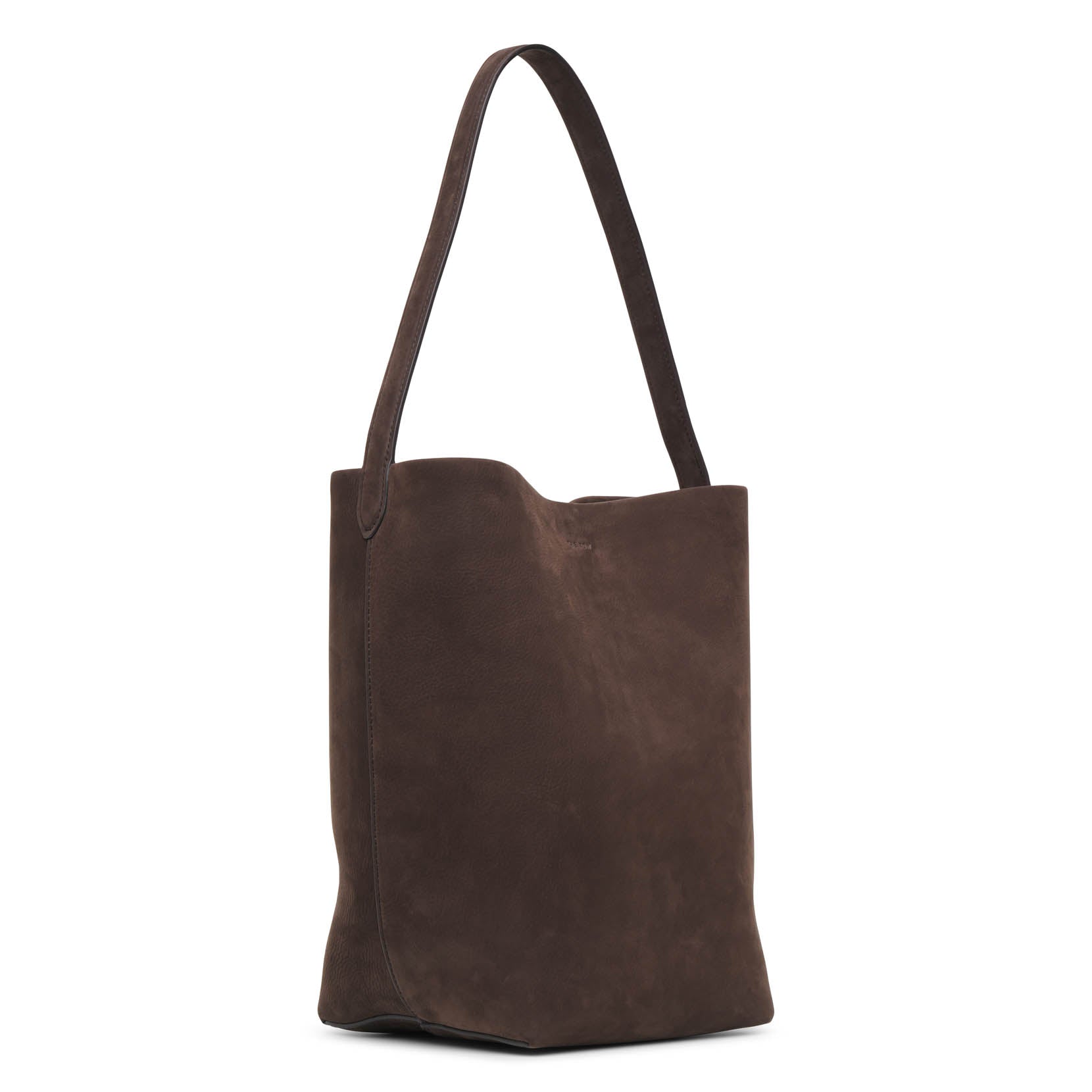 Medium N/S park brown nubuck tote bag
