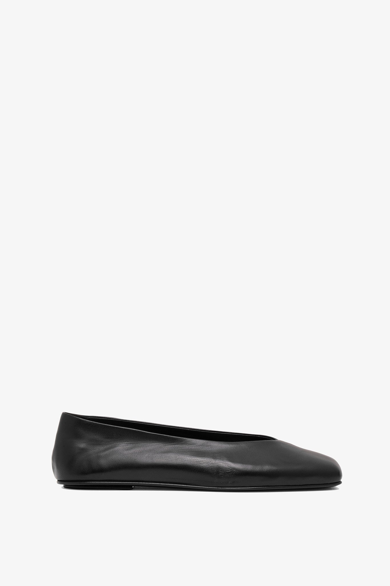 Eva Two black ballerinas