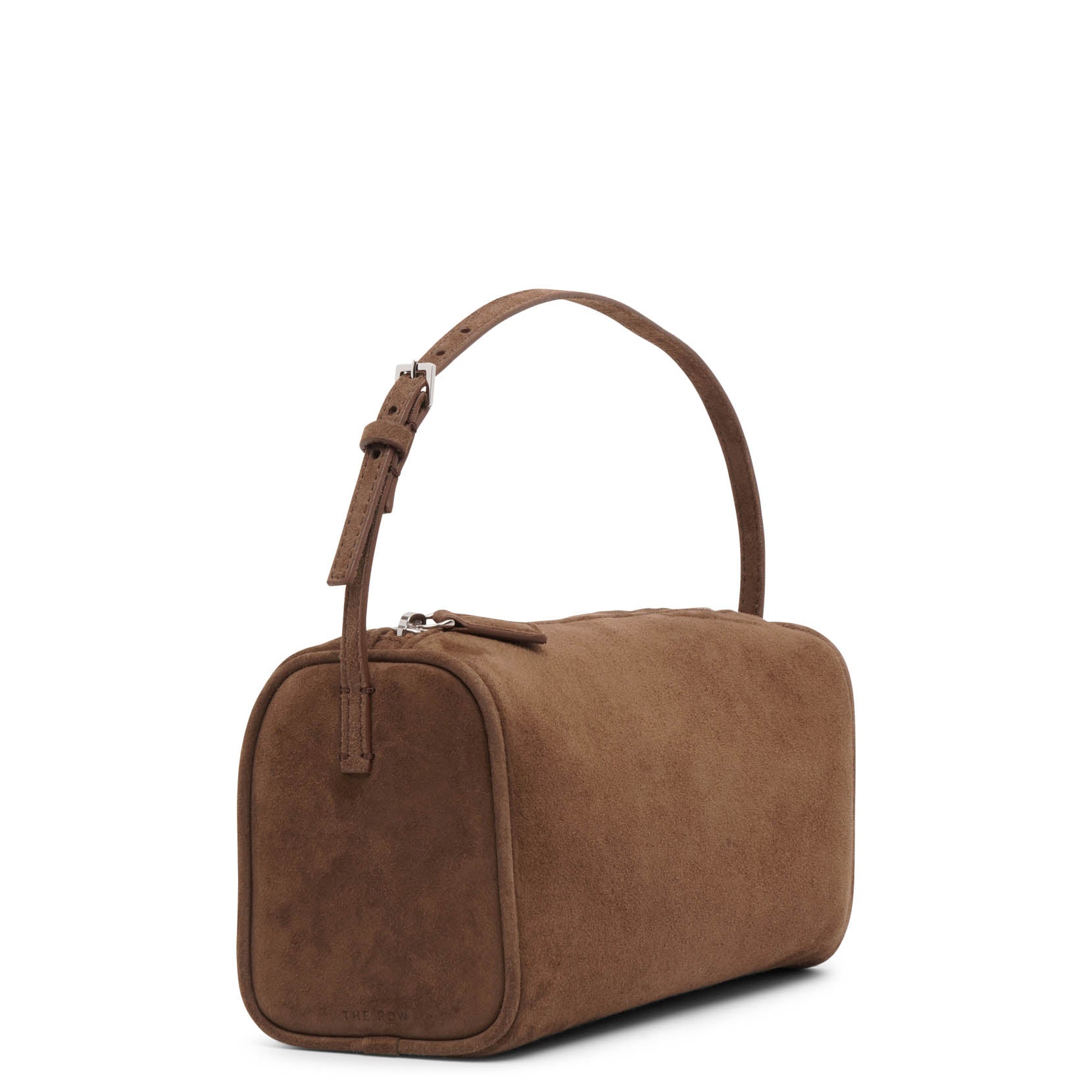 90s beige suede bag