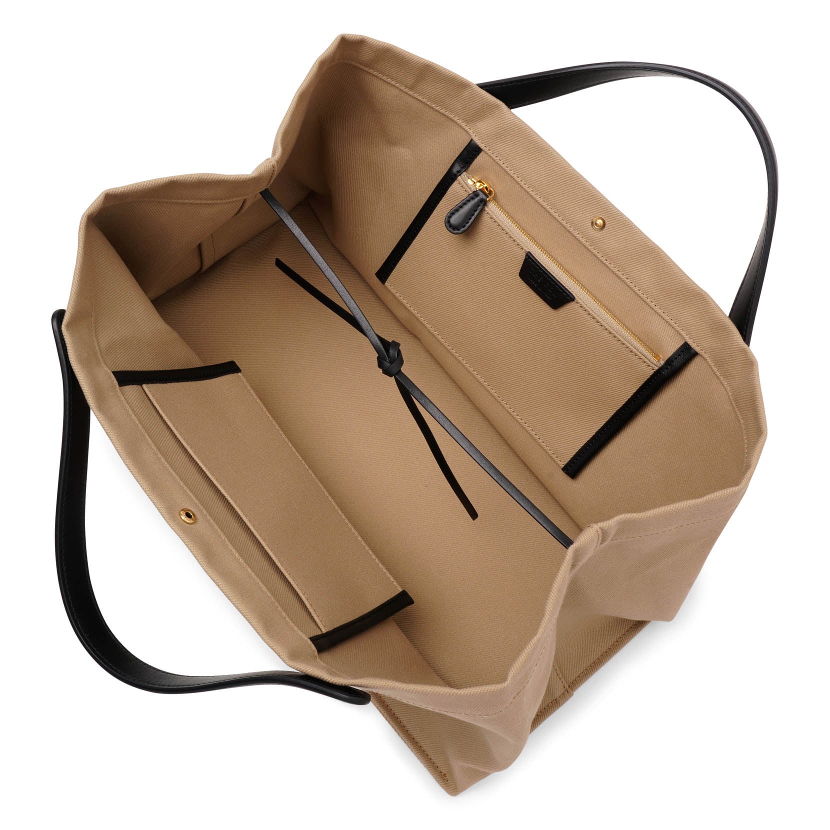 Idaho beige canvas bag