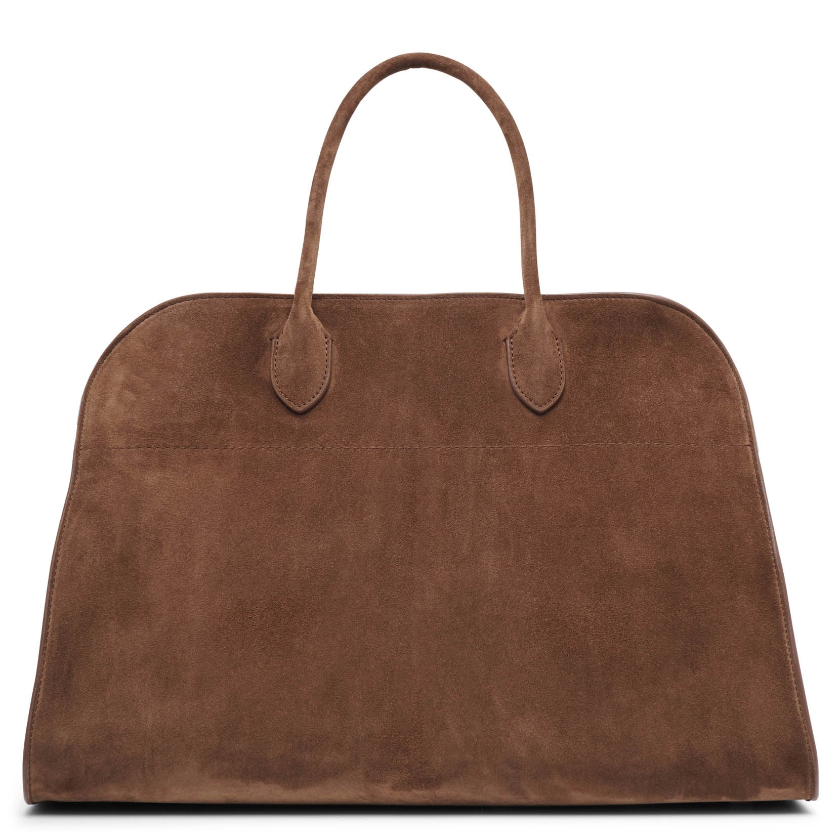 Soft Margaux 15 beige suede bag