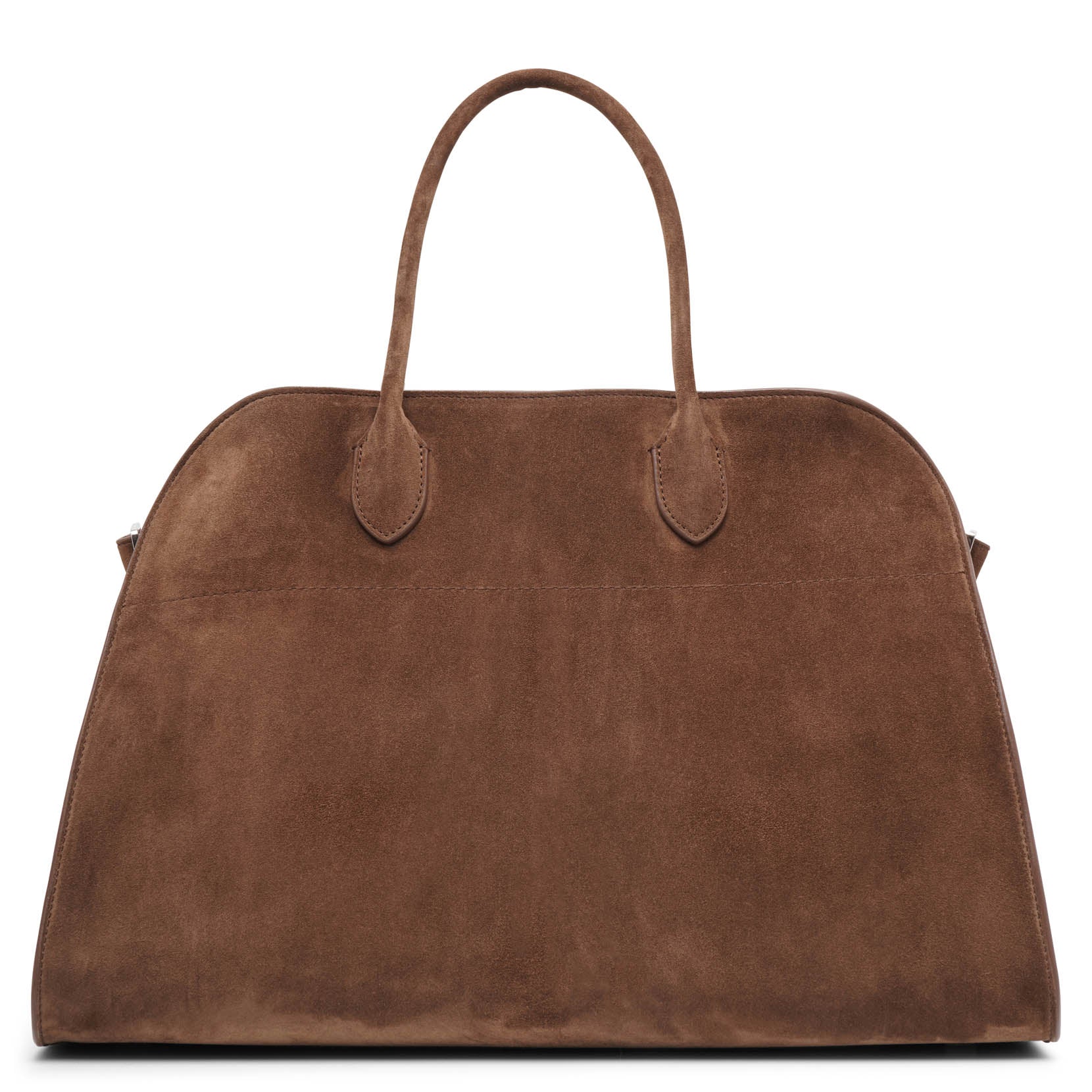 Soft Margaux 15 beige suede bag