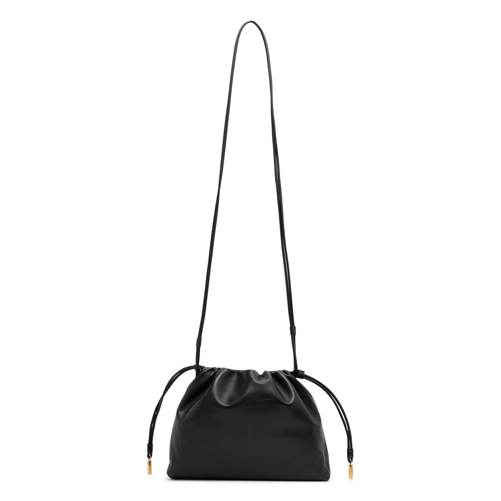 Angy black leather bag