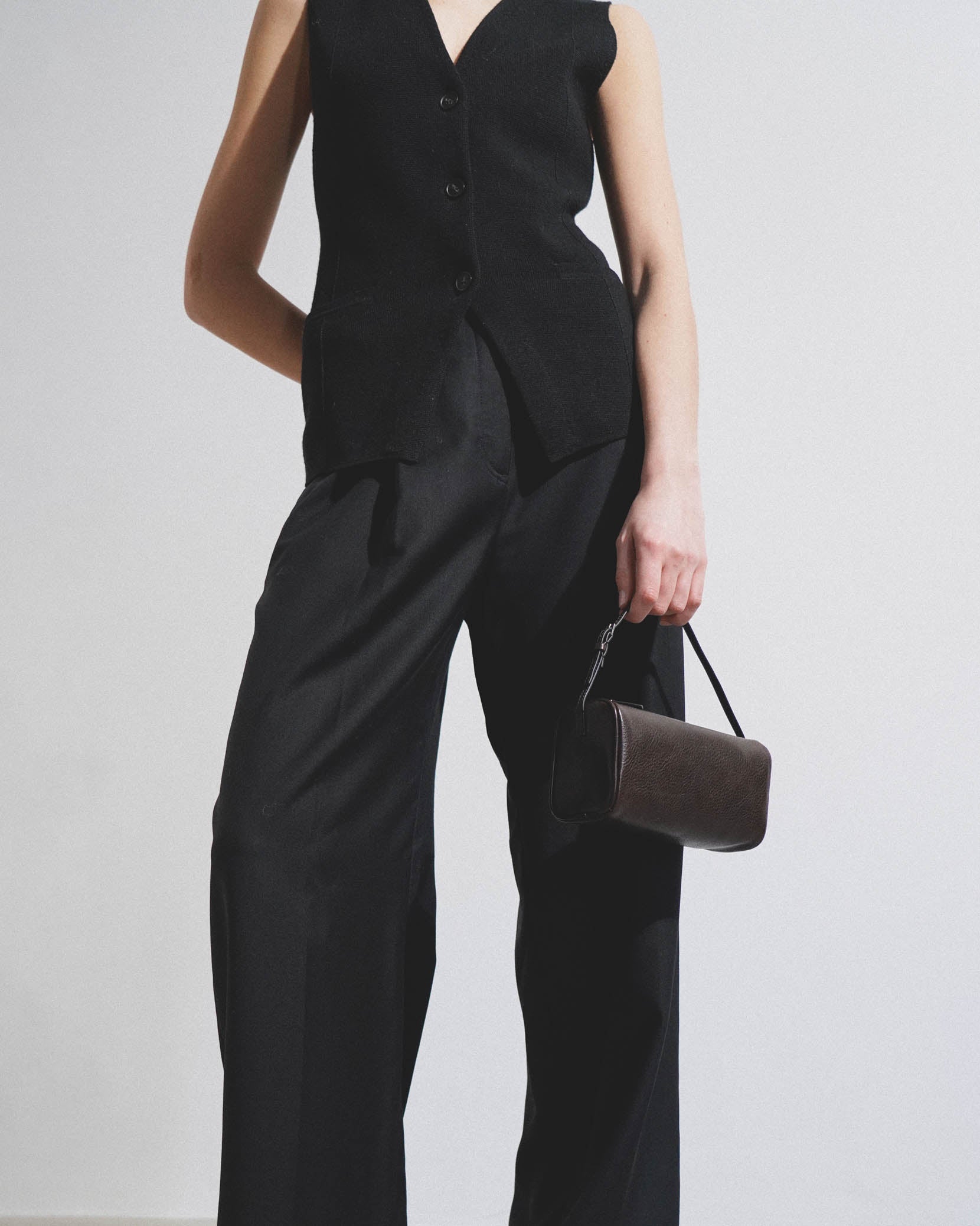 90s brown leather bag