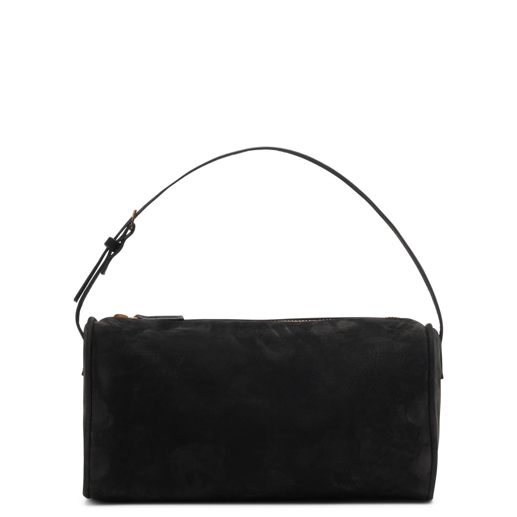 90s black nubuck bag