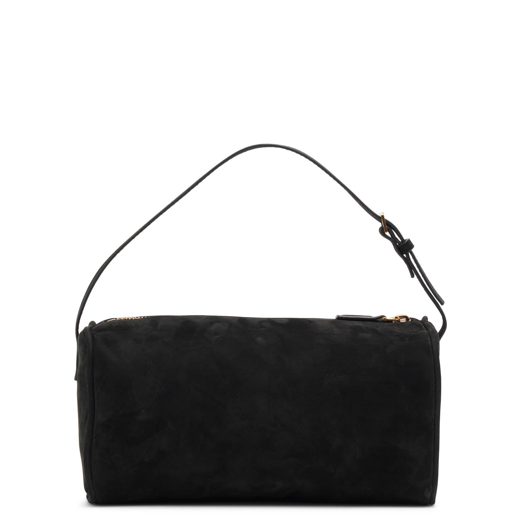 90s black nubuck bag