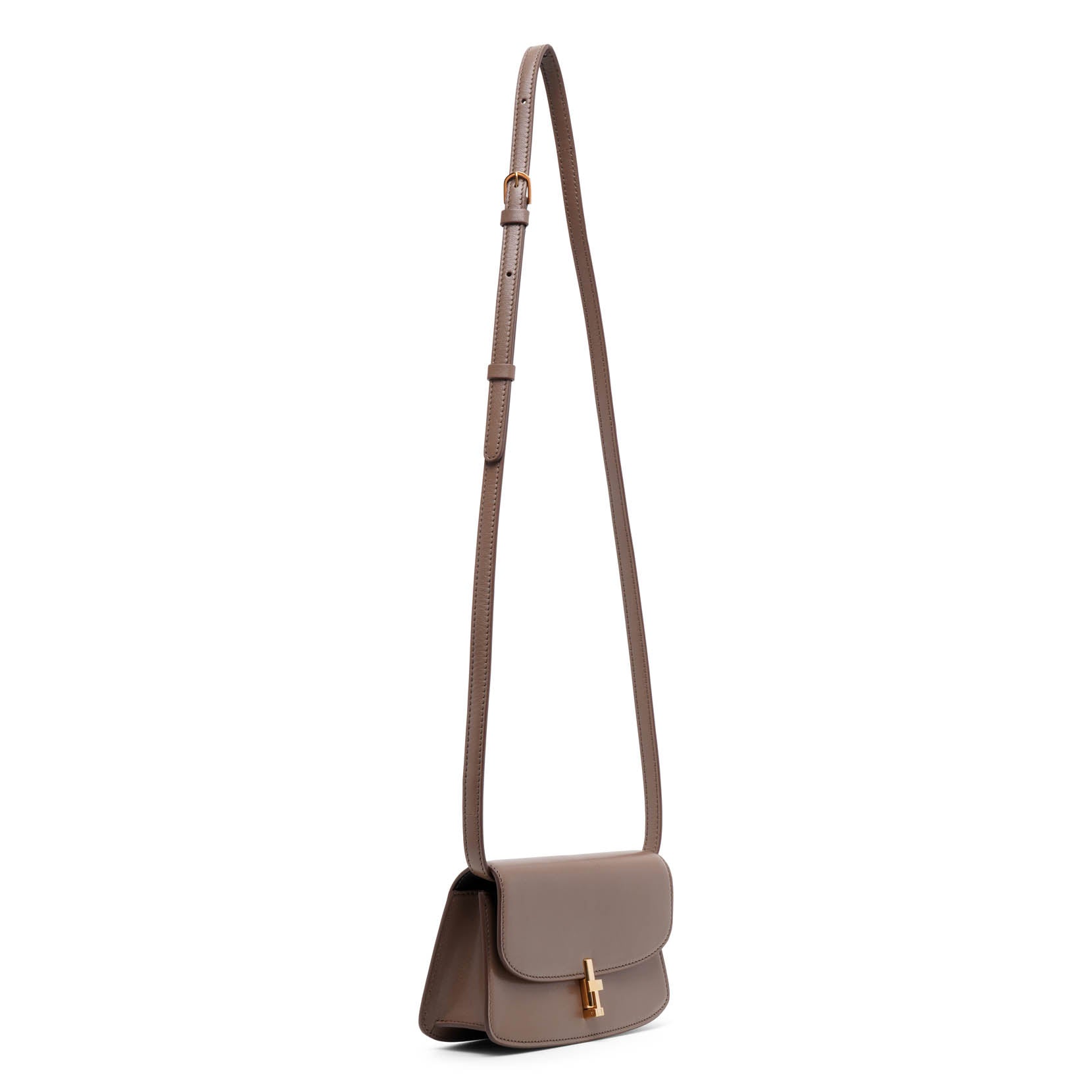 E/W Sofia brown crossbody bag