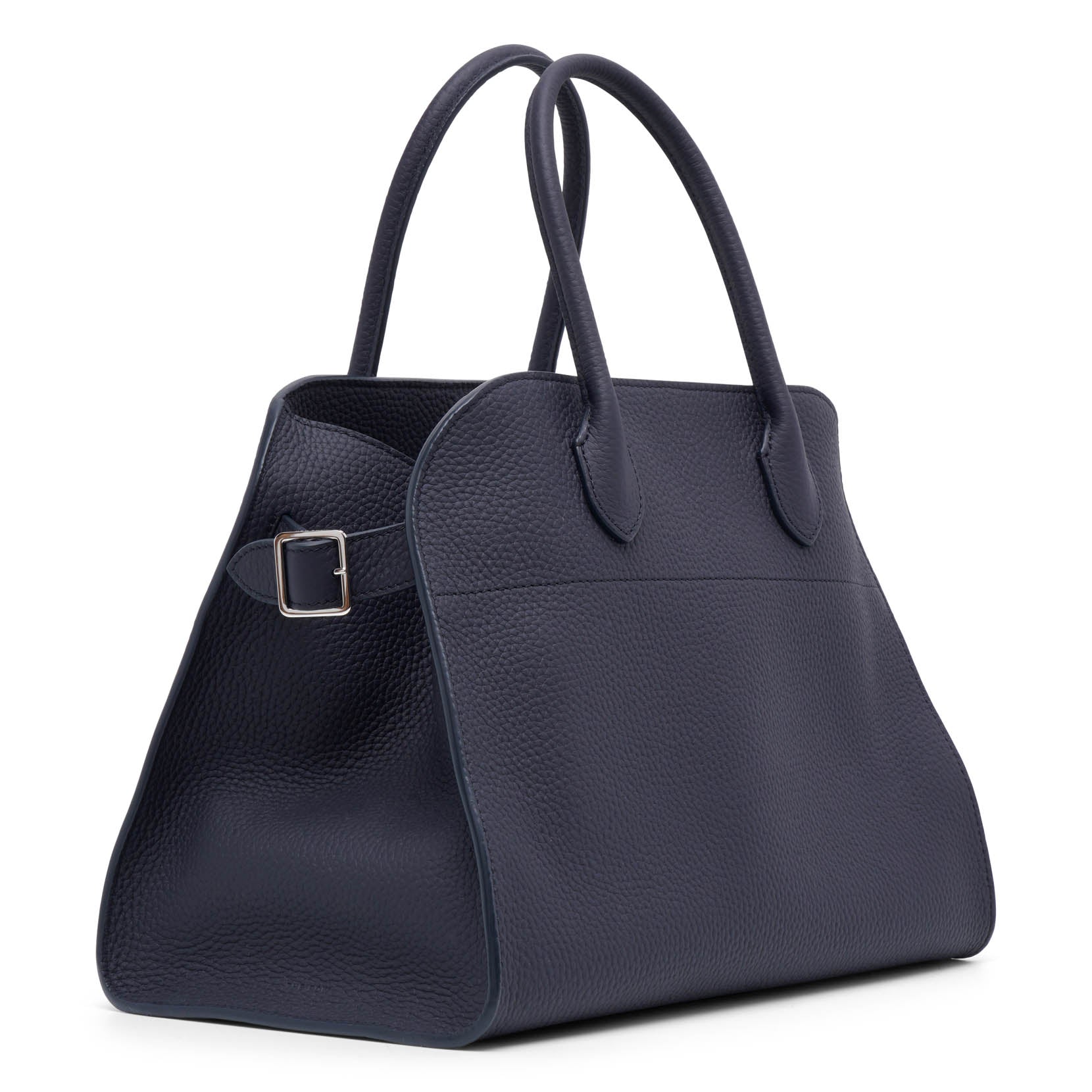 Soft Margaux 12 dark blue leather bag