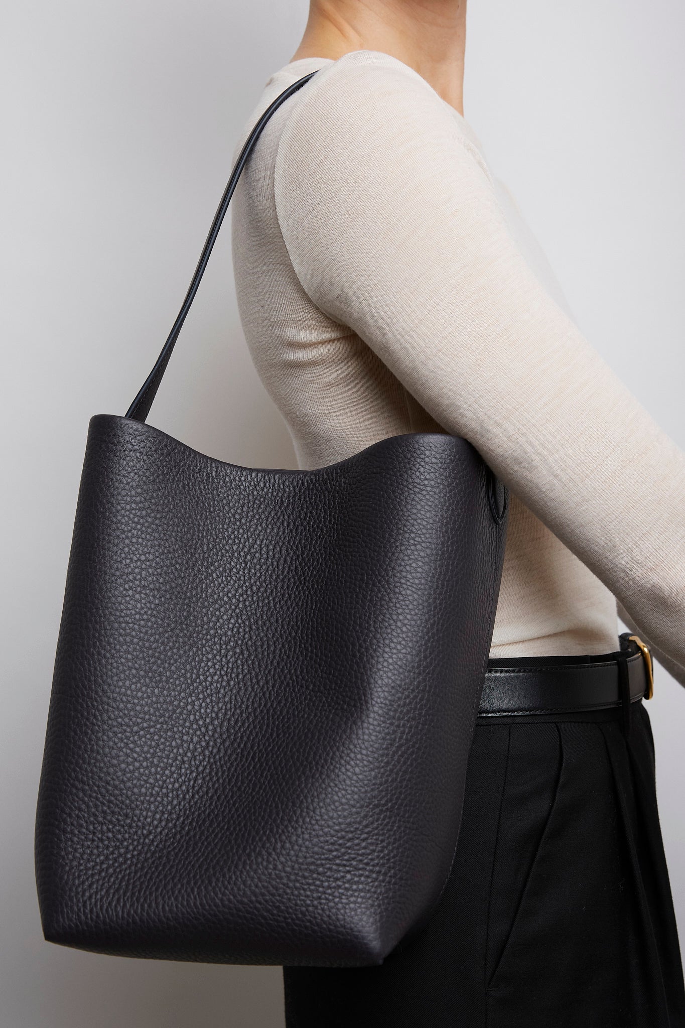 Medium N/S Park blue tote bag