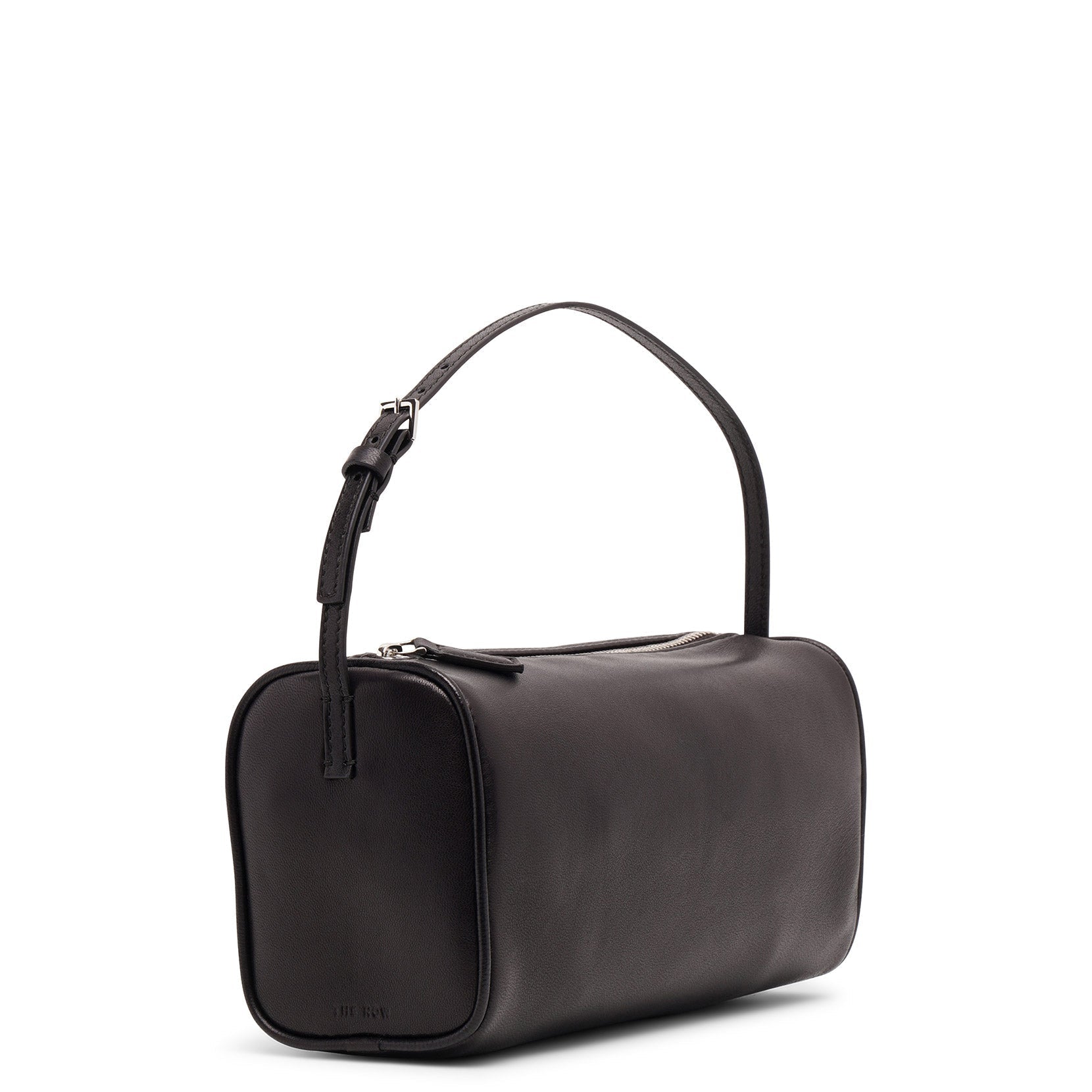 90S dark brown leather bag