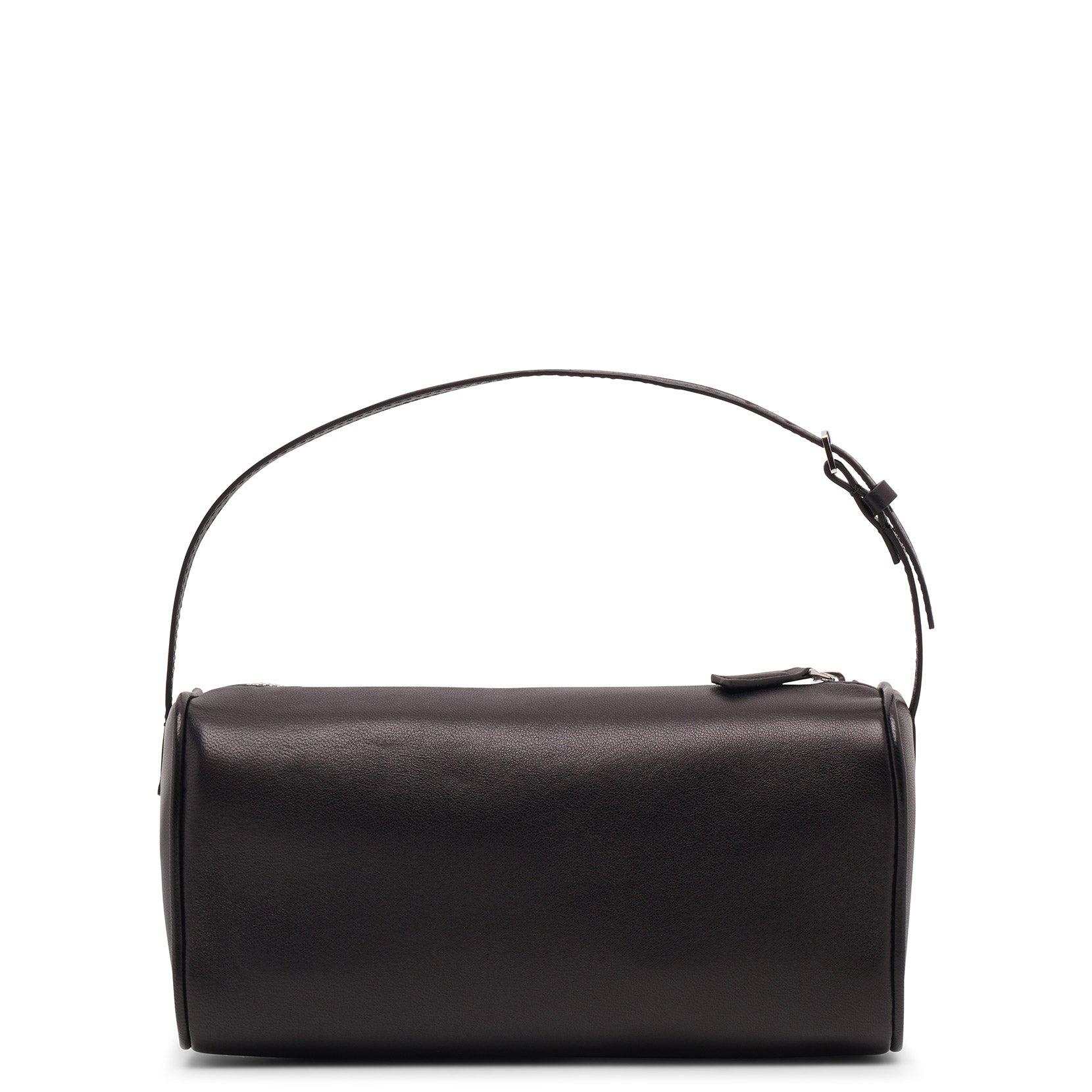 90S dark brown leather bag