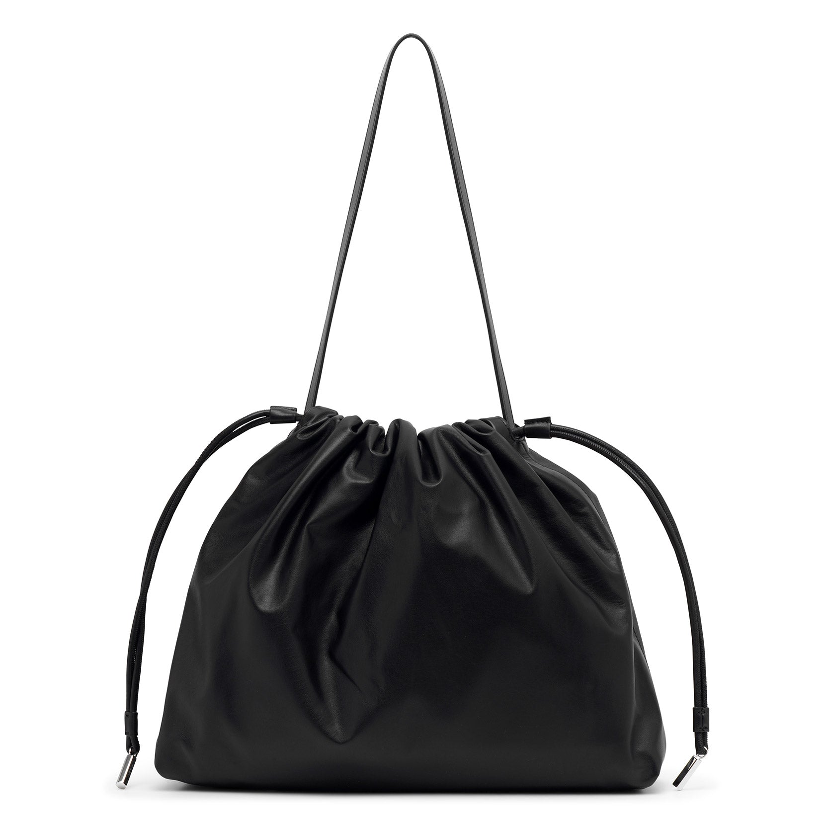 Angy black leather bag