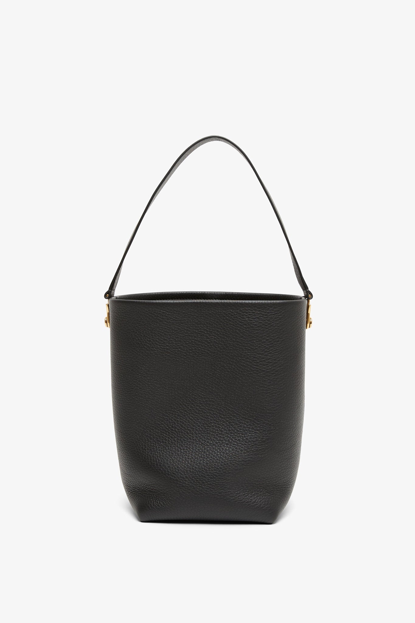 Small NS hook black tote bag