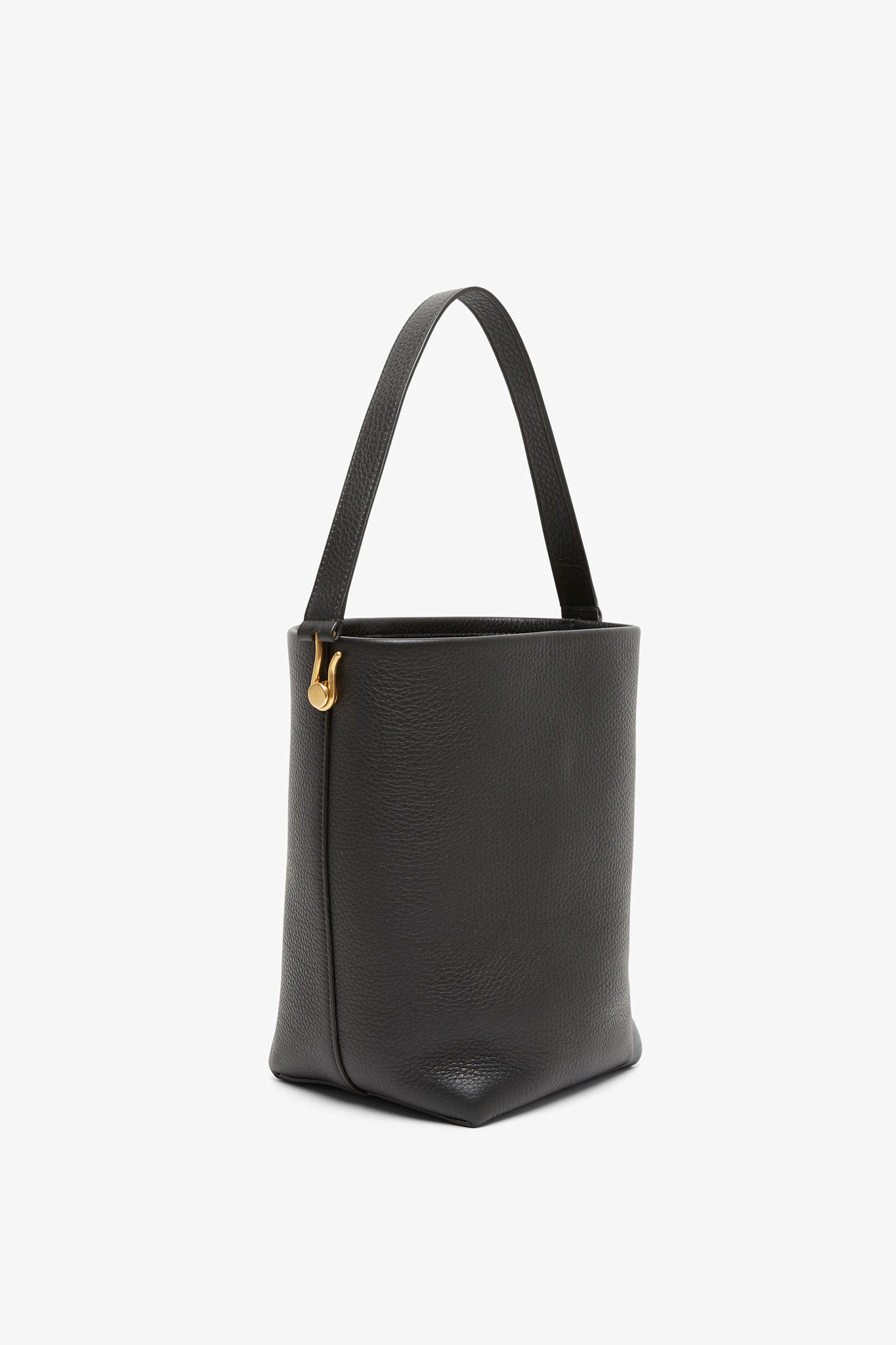 Small NS hook black tote bag