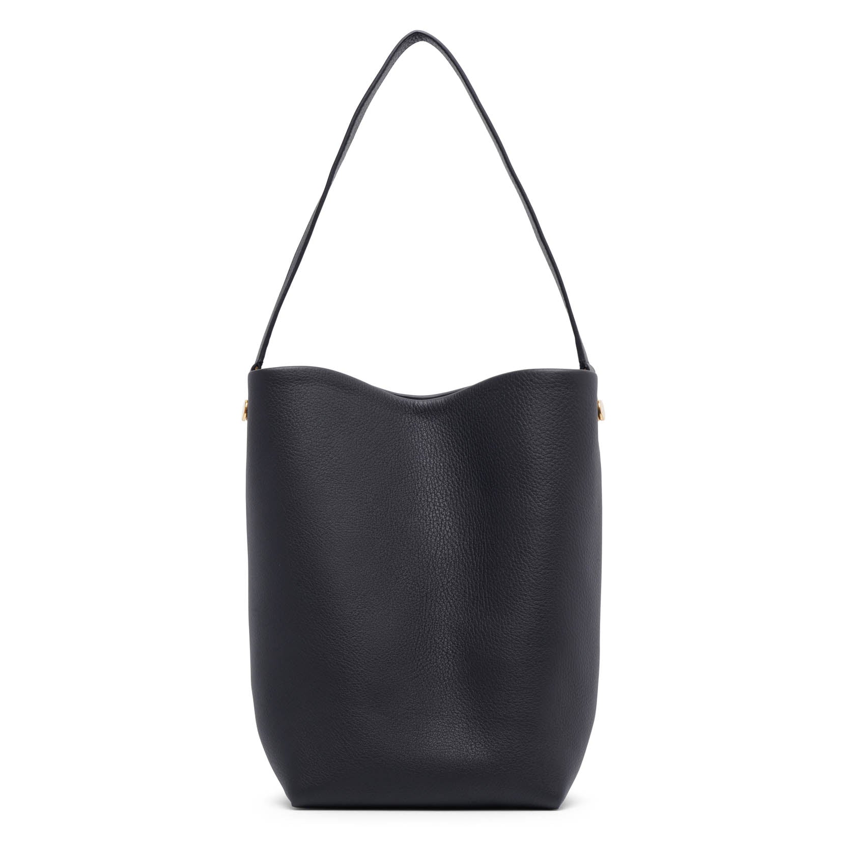 Medium NS hook black tote bag