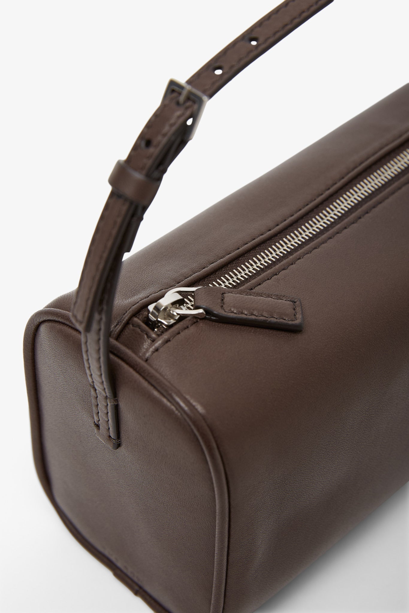 90s bag dark khaki leather bag