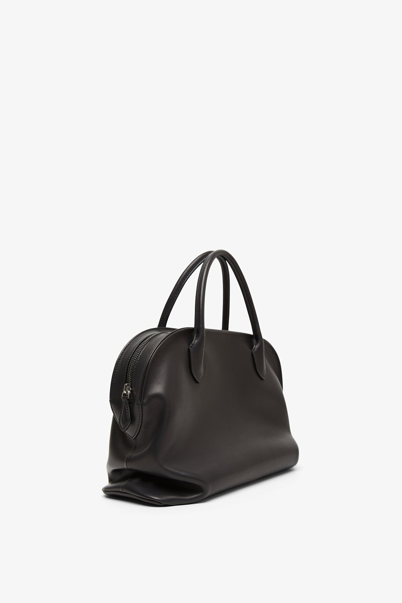 Agnes black leather bag