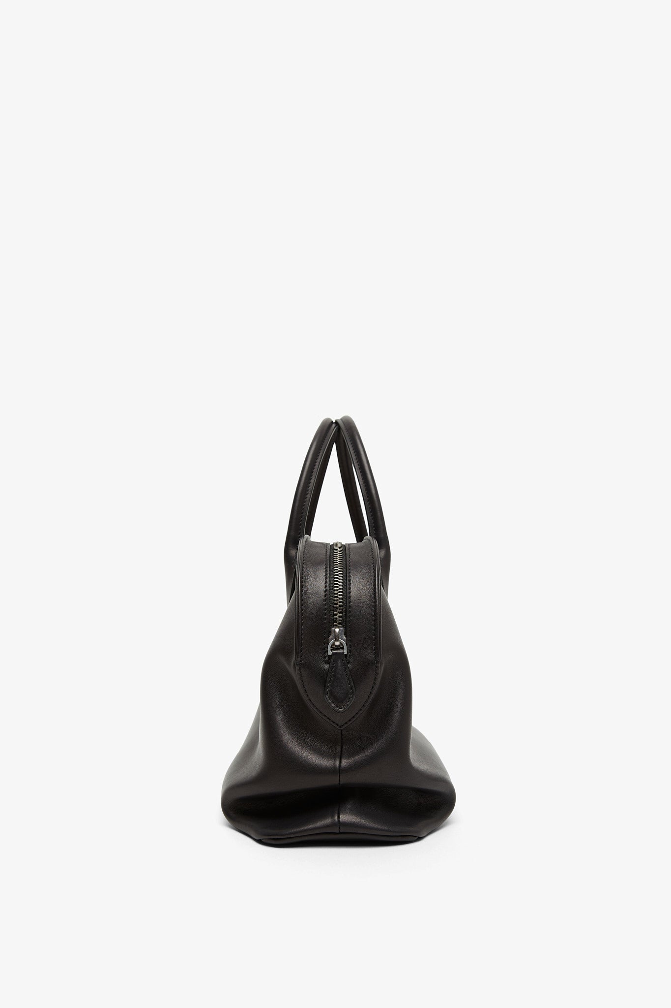 Agnes black leather bag