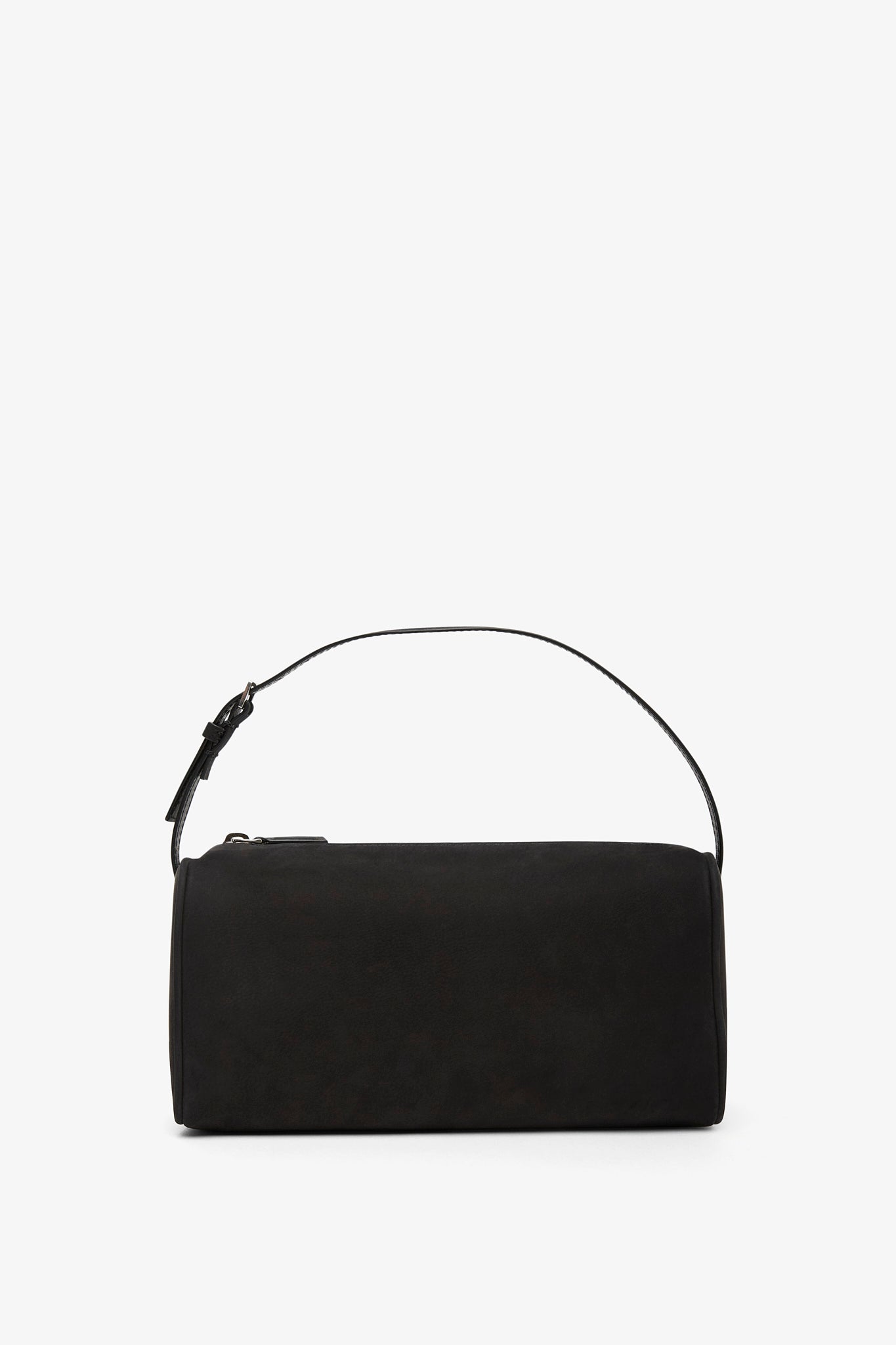 90s black nubuck leather bag