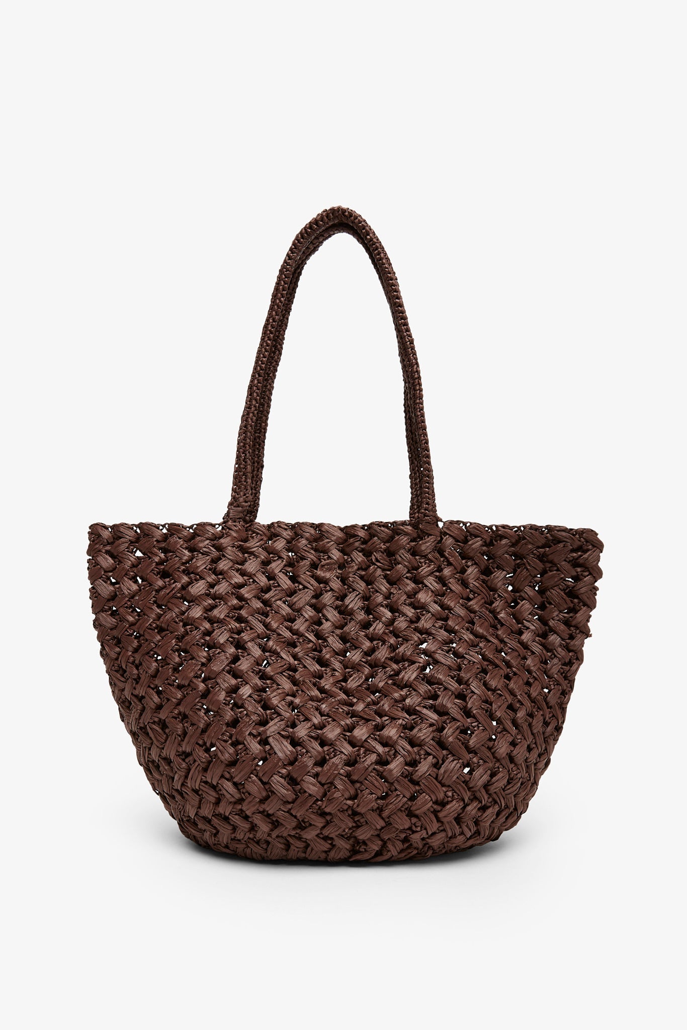 Estelle woven leather tote bag