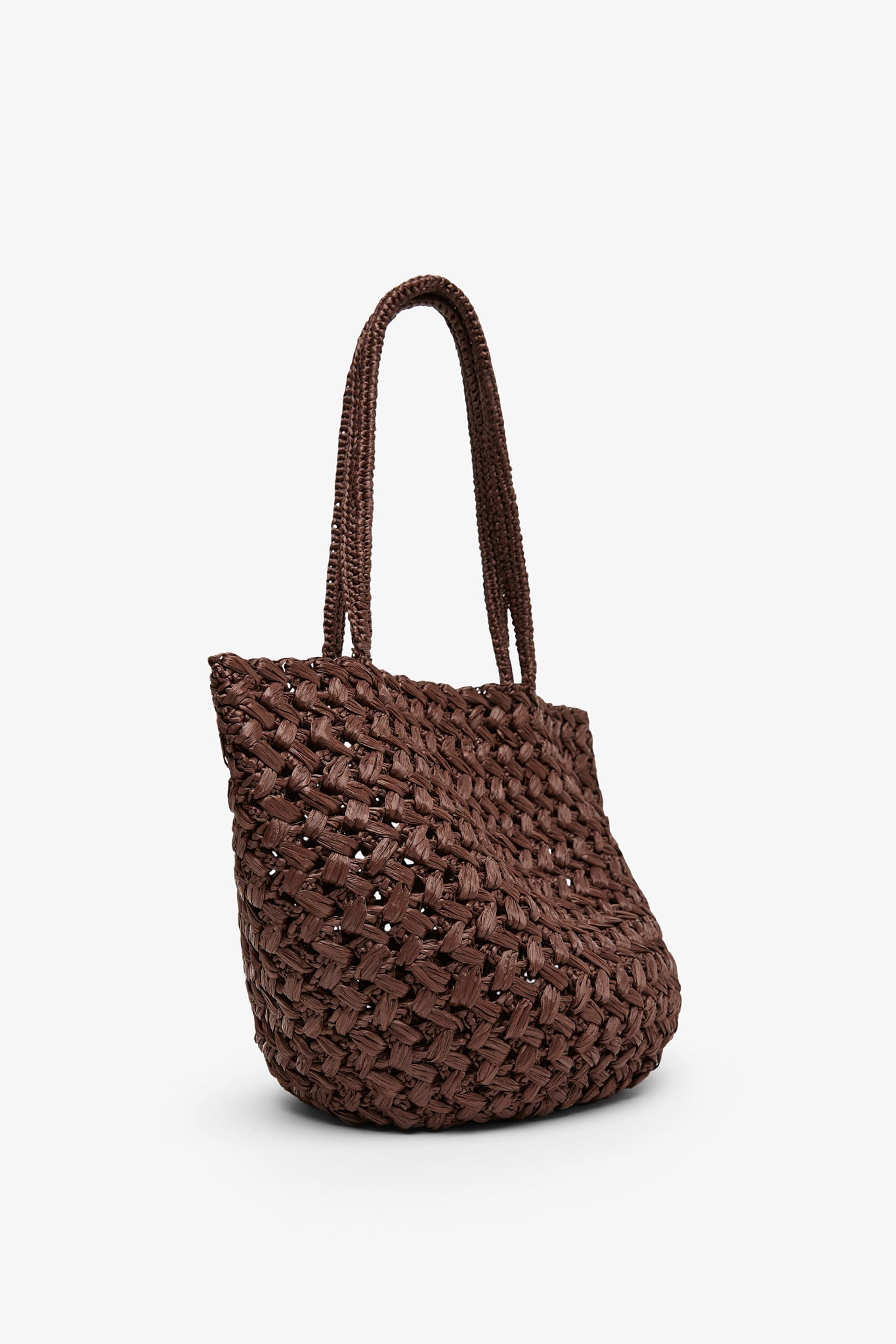 Estelle woven leather tote bag