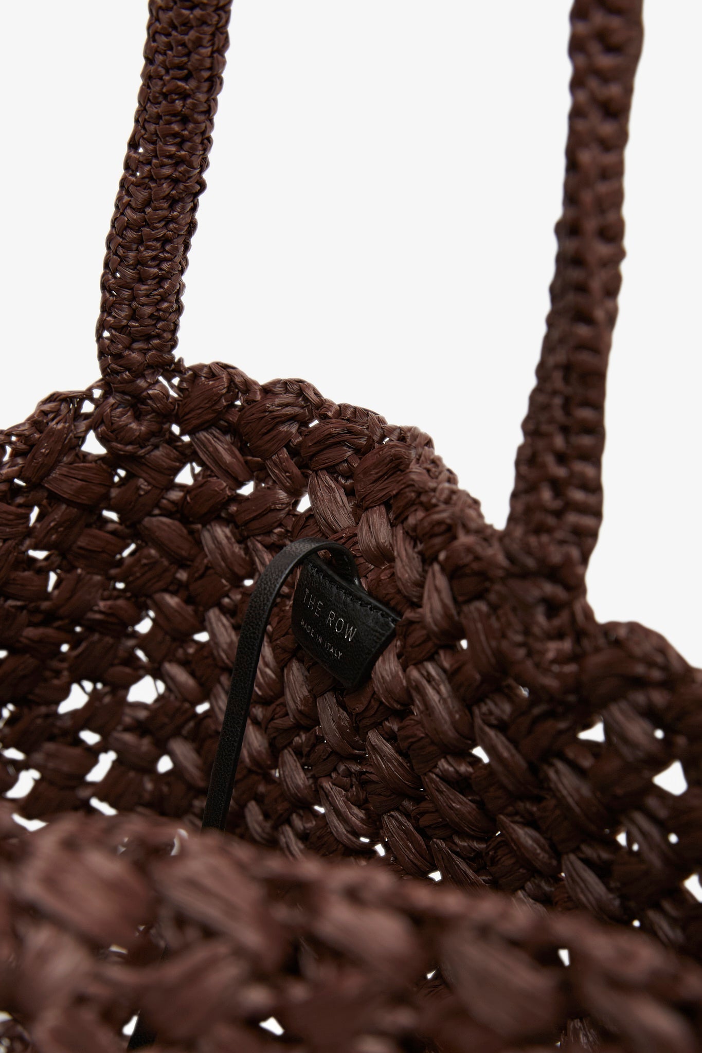 Estelle woven leather tote bag