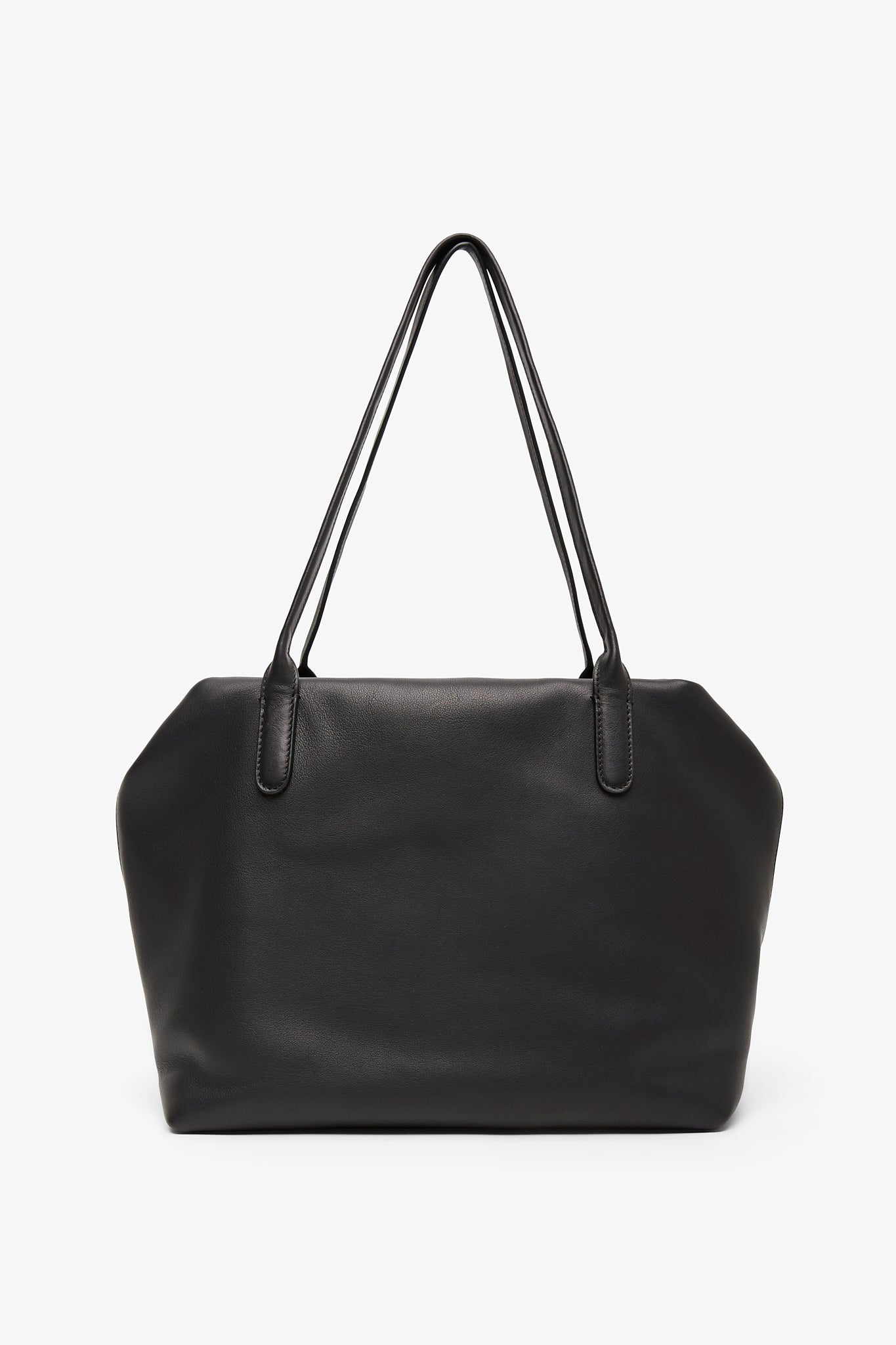 Henri black leather bag